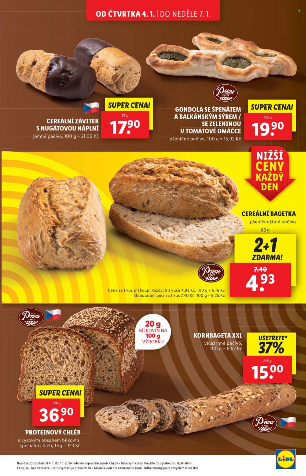 Leták Lidl - 4.1.2024 - 7.1.2024. Strana 13