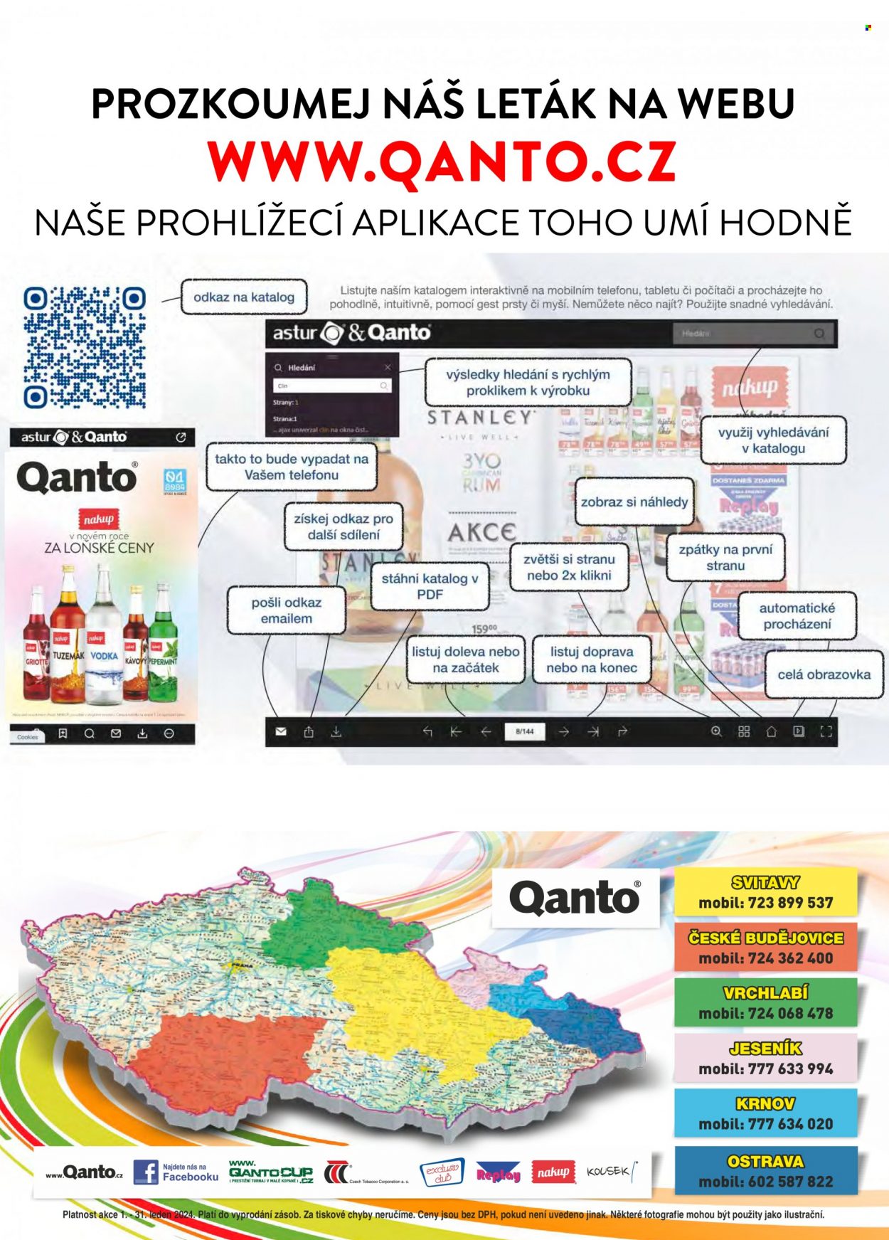 Leták Astur & Qanto velkoobchod - 1.1.2024 - 31.1.2024. Strana 128