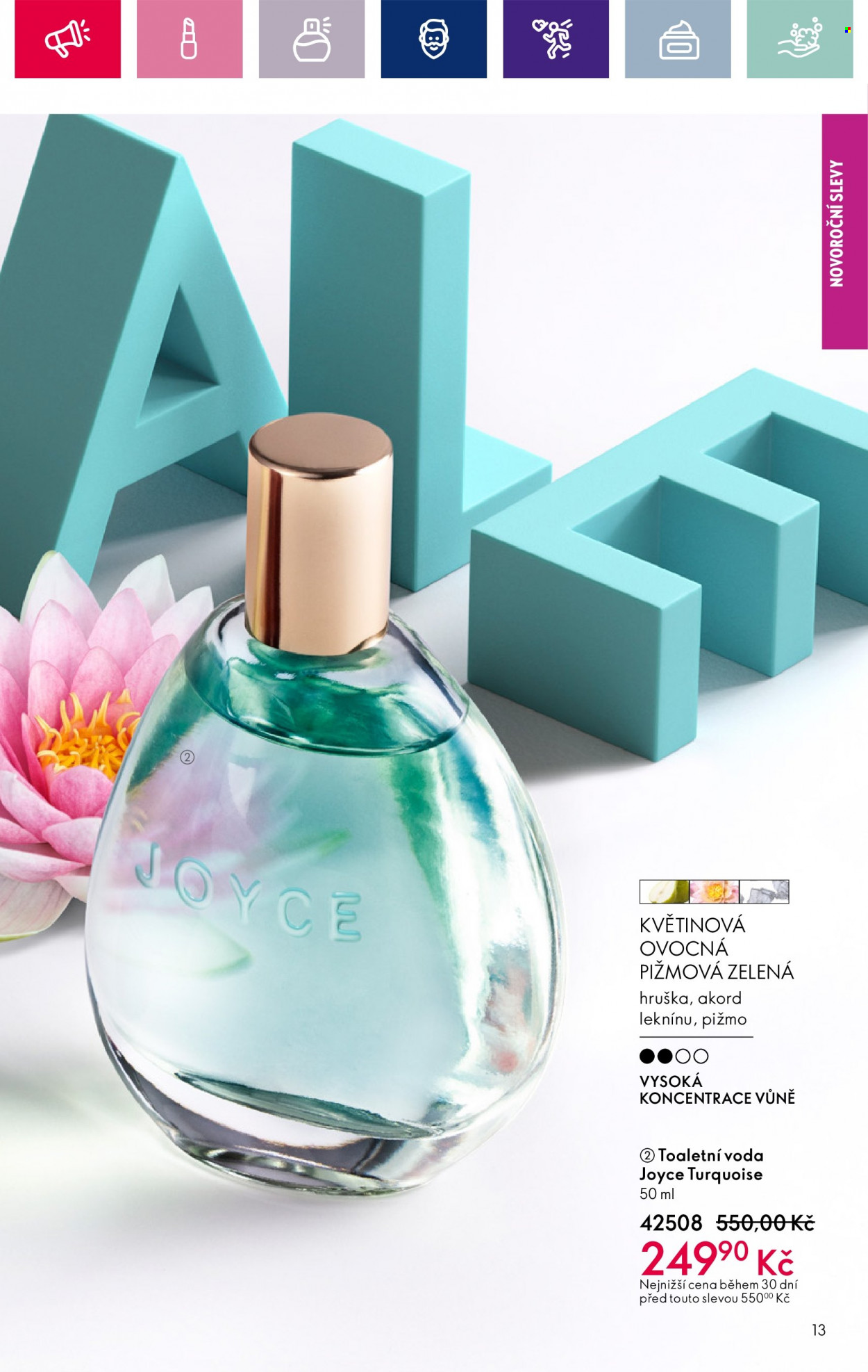 Leták ORIFLAME - 28.12.2023 - 22.1.2024. Strana 13