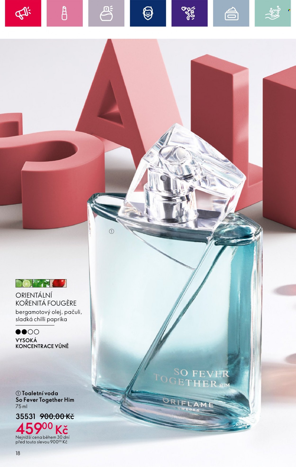 Leták ORIFLAME - 28.12.2023 - 22.1.2024. Strana 18