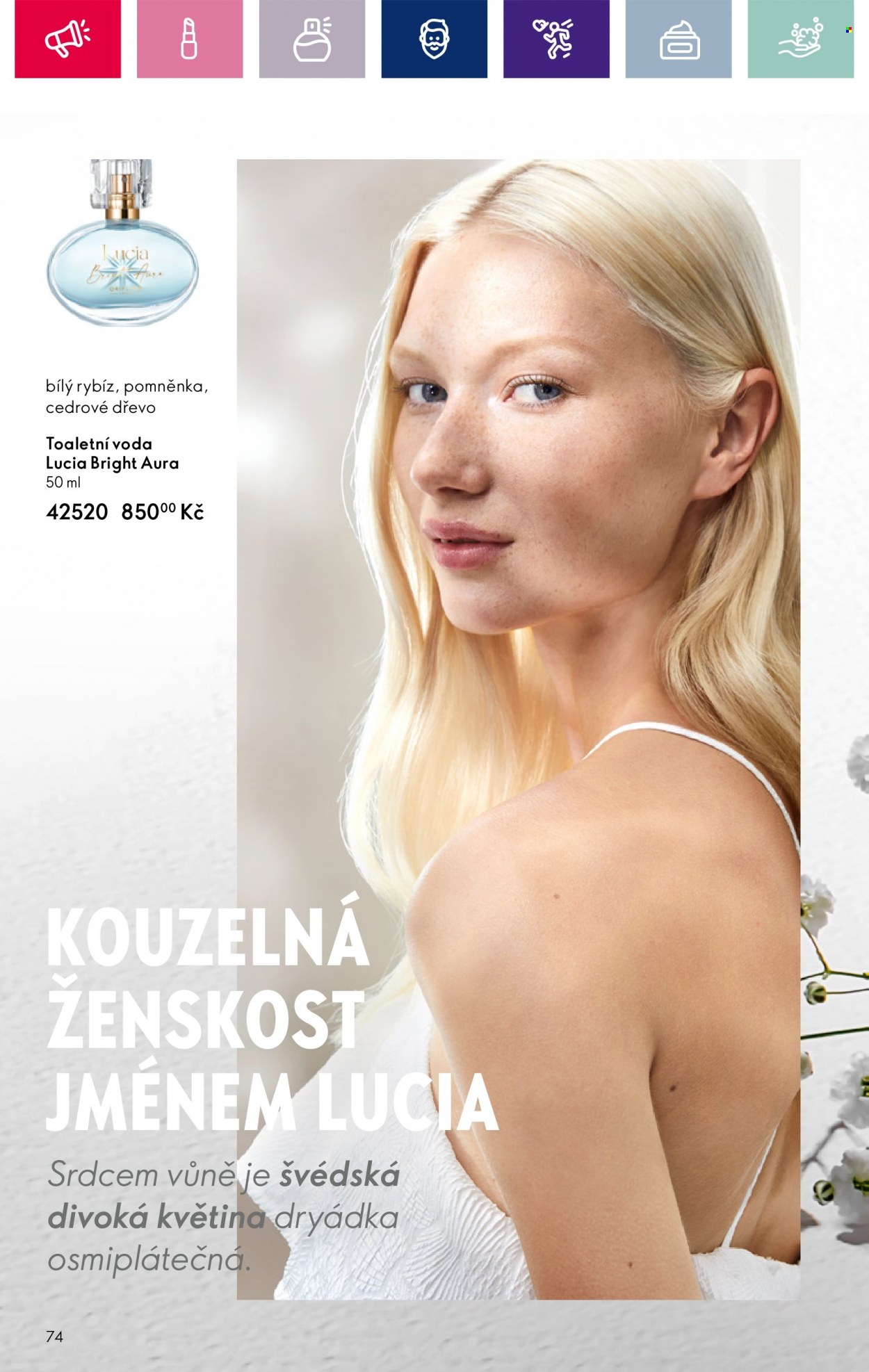 Leták ORIFLAME - 28.12.2023 - 22.1.2024. Strana 74