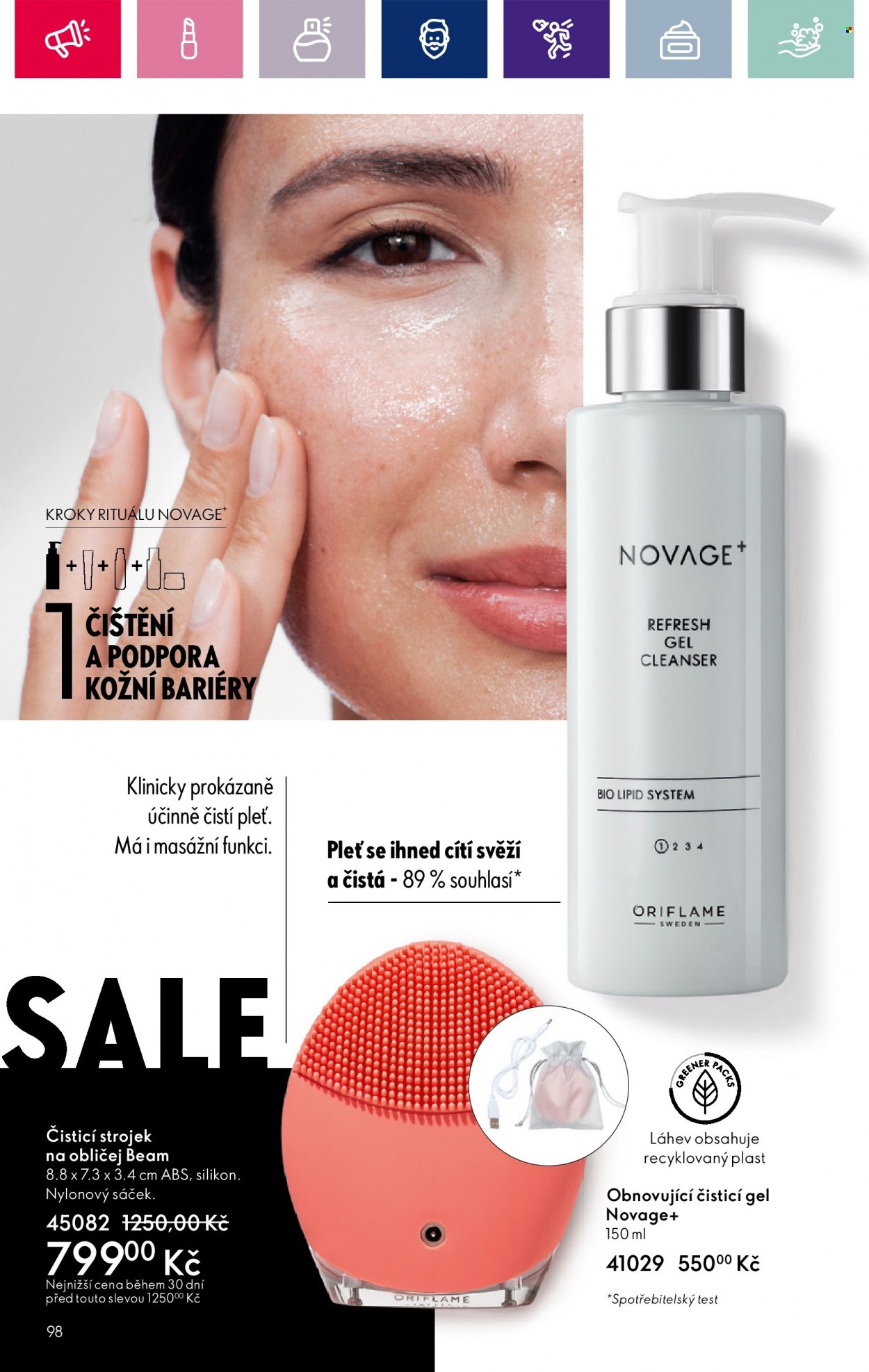 Leták ORIFLAME - 28.12.2023 - 22.1.2024. Strana 98