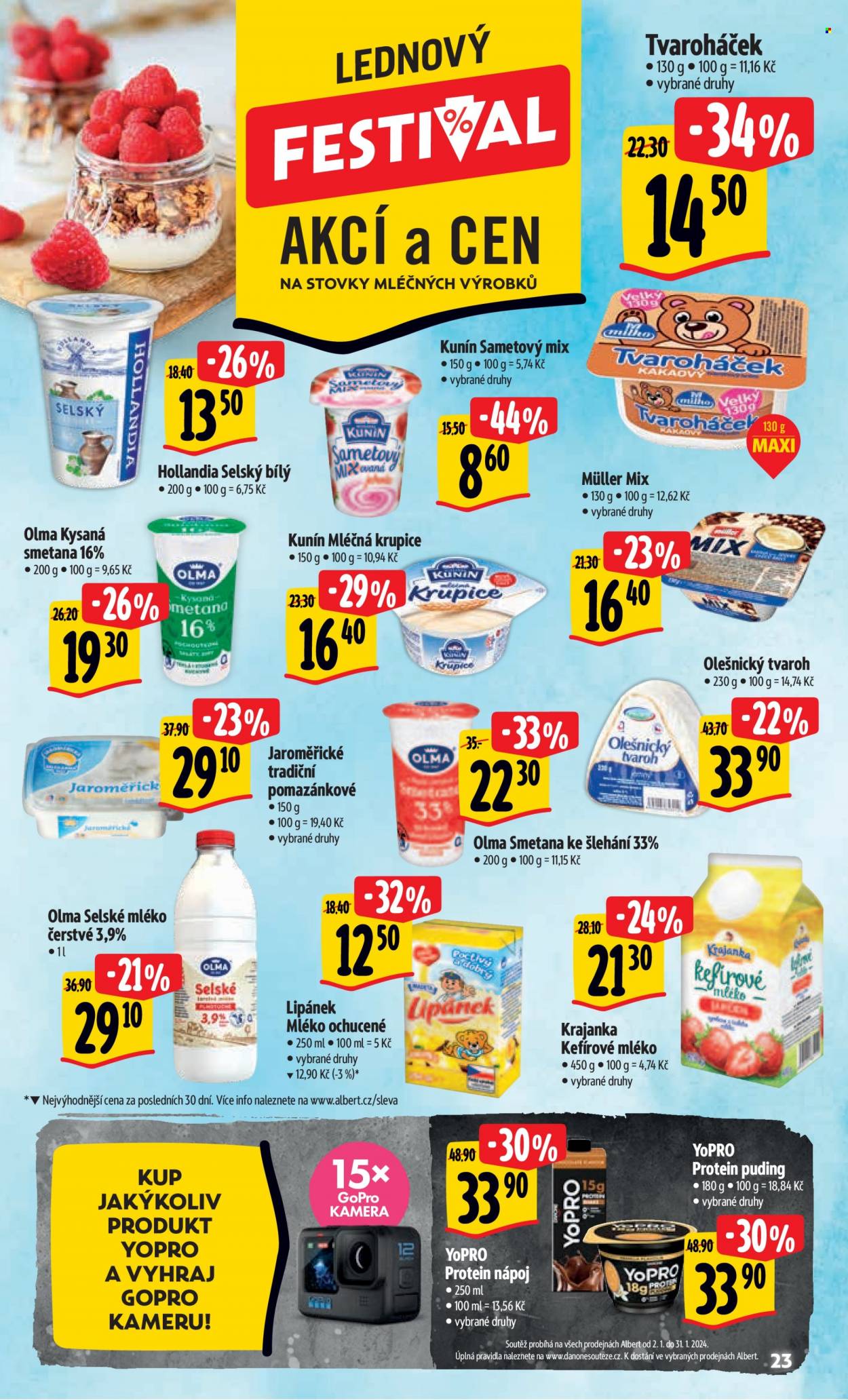 Leták Albert Hypermarket - 2.1.2024 - 9.1.2024. Strana 23