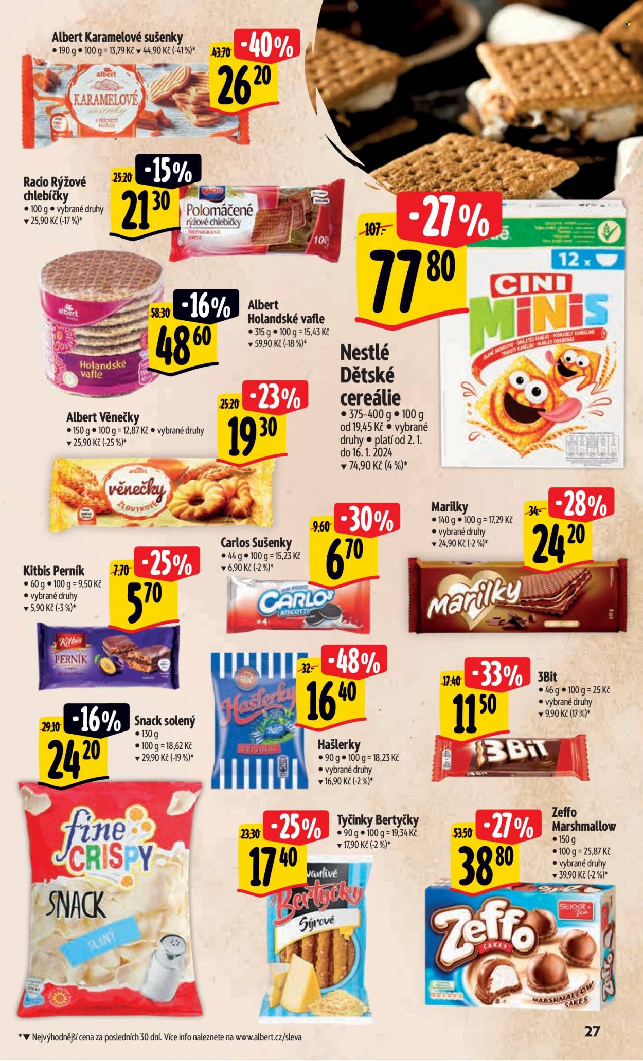 Leták Albert Hypermarket - 2.1.2024 - 9.1.2024. Strana 27