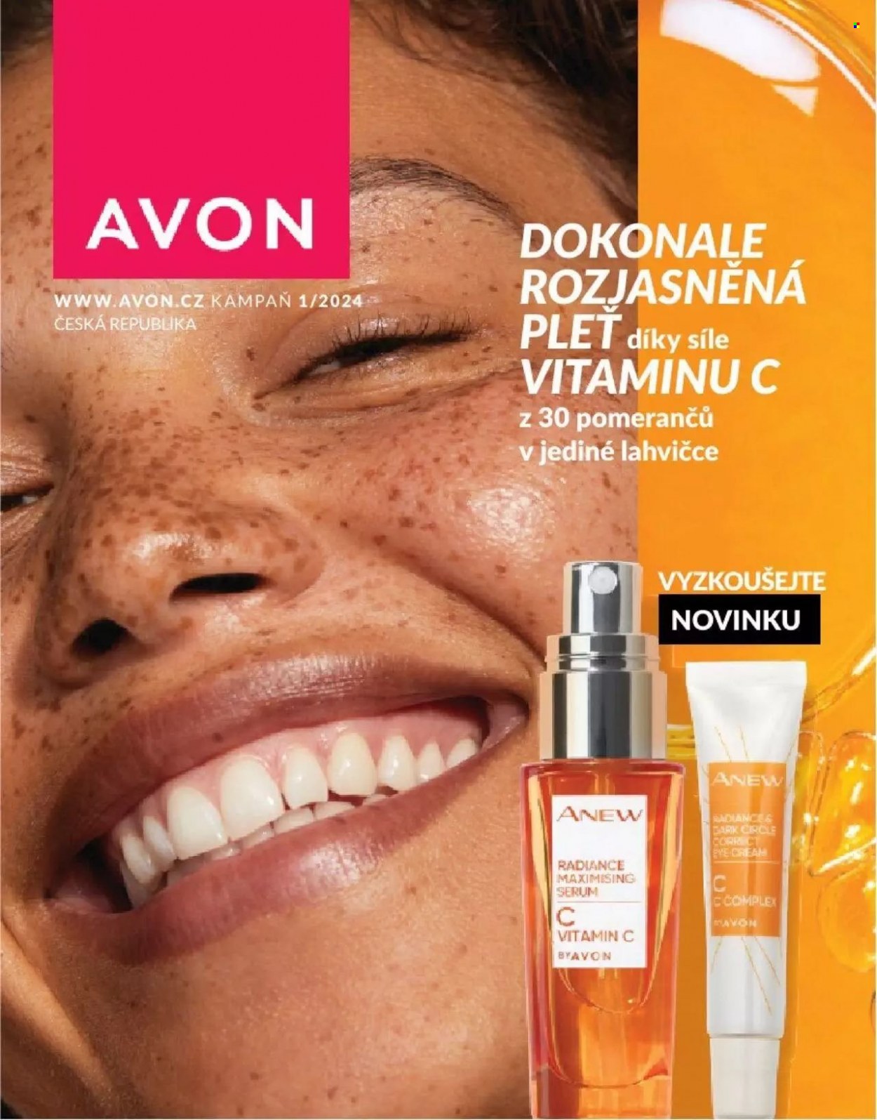 Leták AVON - 1.1.2024 - 31.1.2024. Strana 1