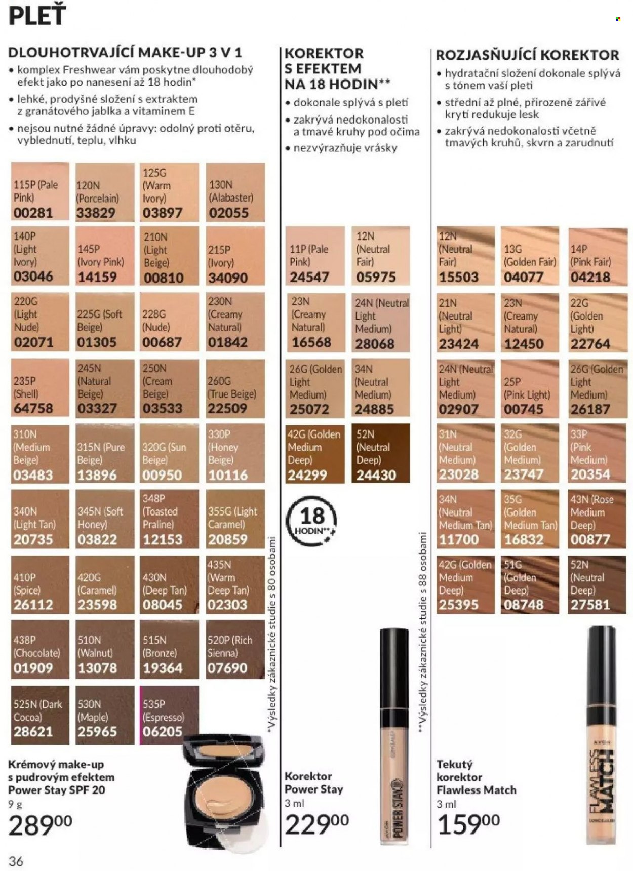 Leták AVON - 1.1.2024 - 31.1.2024. Strana 36