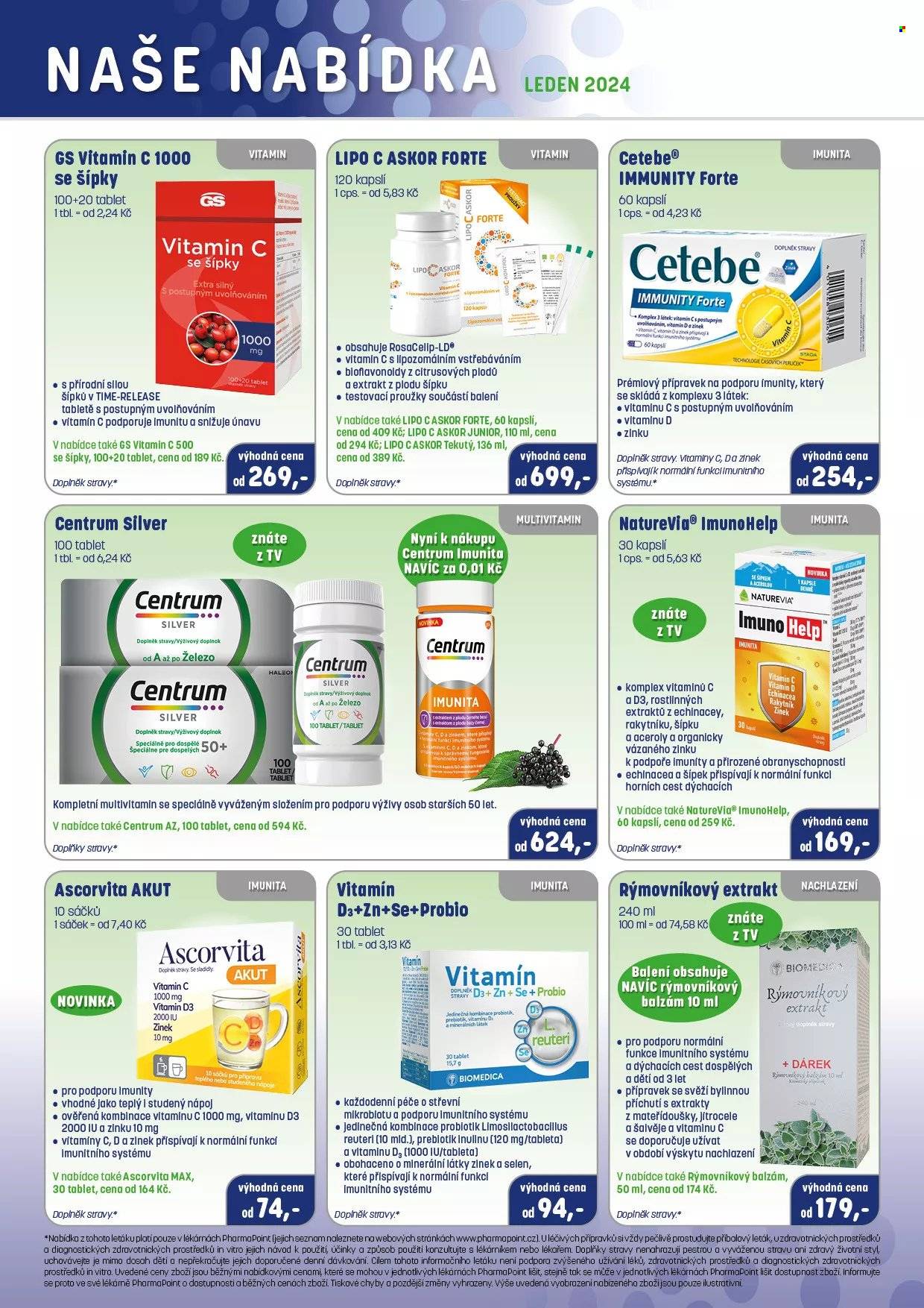 Leták PharmaPoint - 1.1.2024 - 31.1.2024. Strana 2