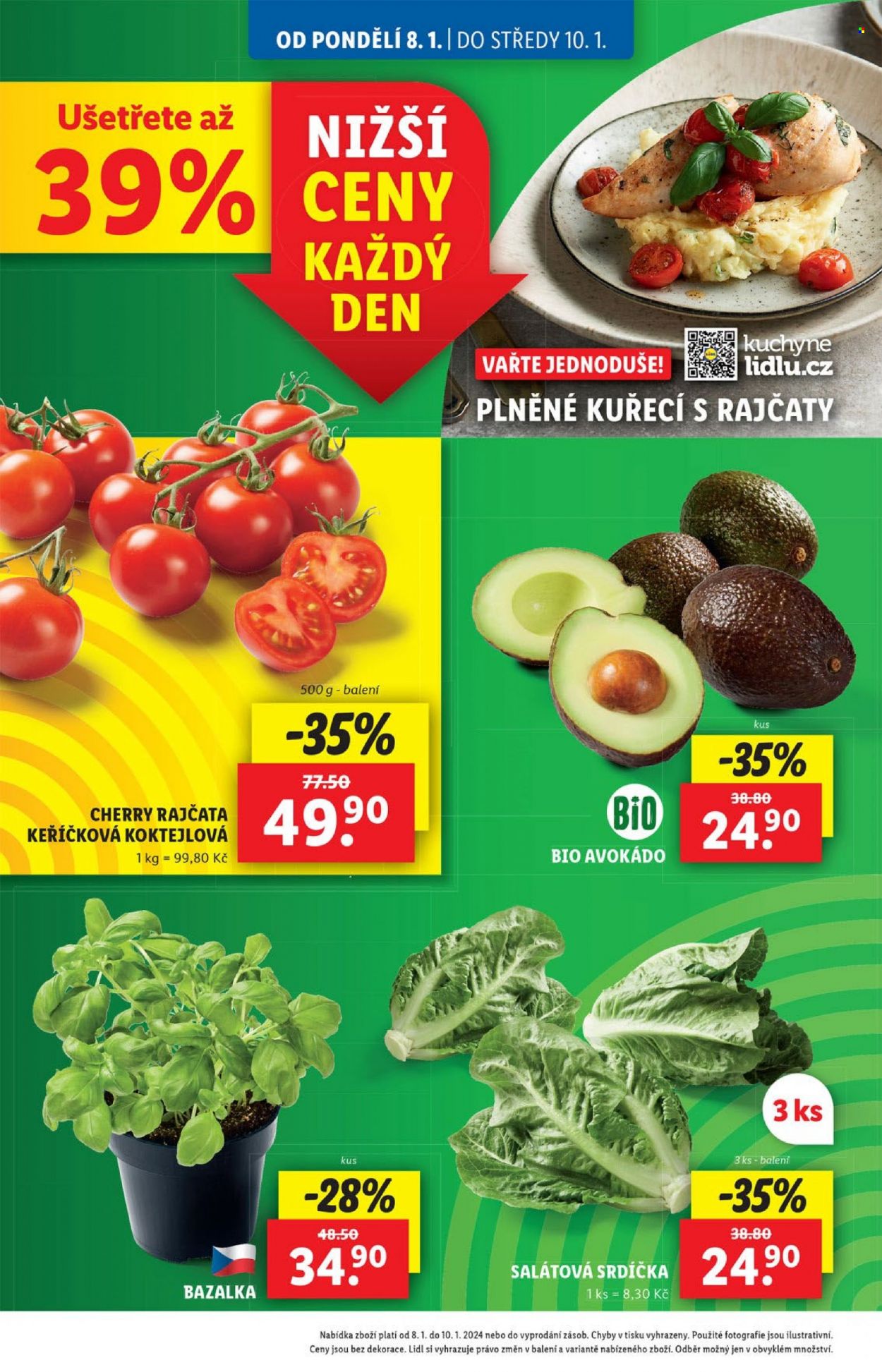 Leták Lidl - 8.1.2024 - 14.1.2024. Strana 4