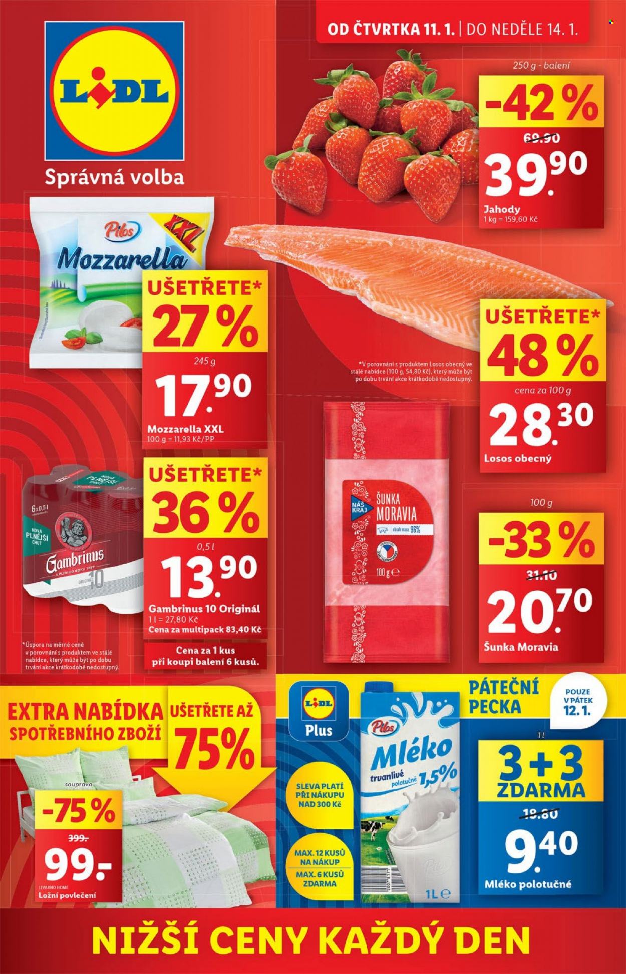 Leták Lidl - 11.1.2024 - 14.1.2024. Strana 1
