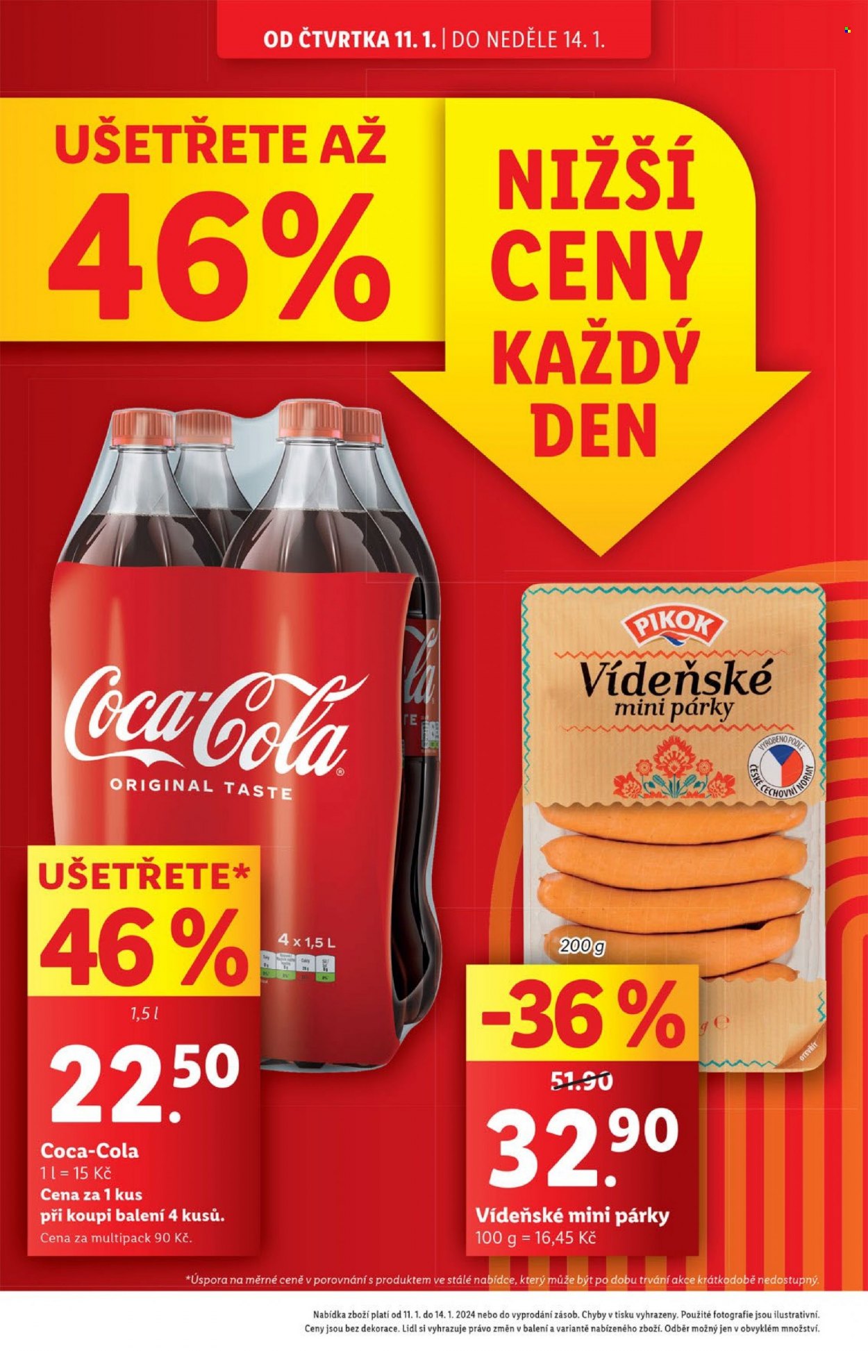 Leták Lidl - 11.1.2024 - 14.1.2024. Strana 2