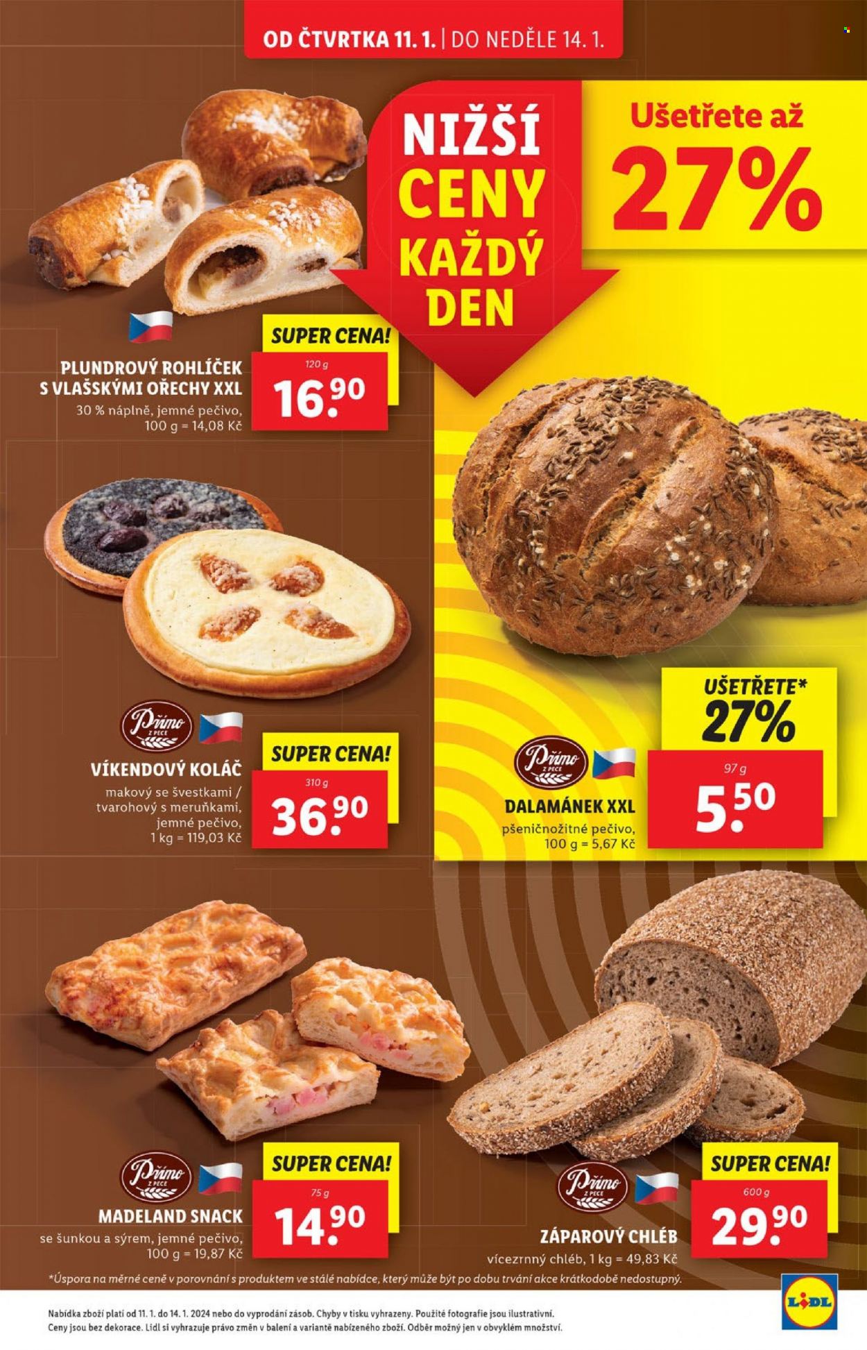 Leták Lidl - 11.1.2024 - 14.1.2024. Strana 9