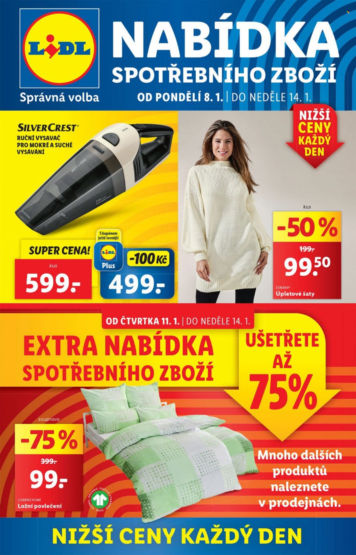 Leták Lidl - 8.1.2024 - 14.1.2024. Strana 1