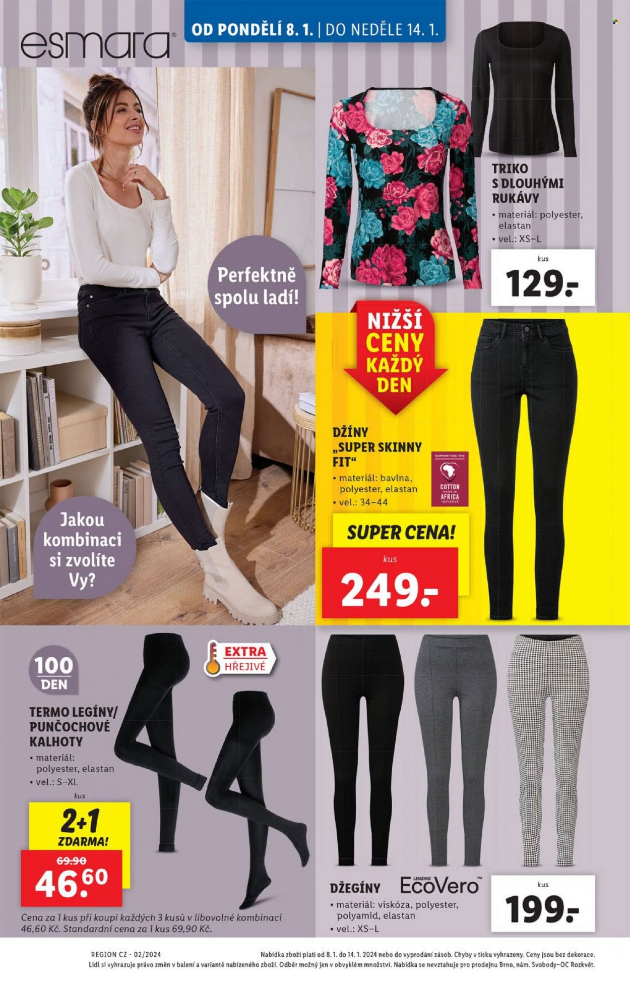 Leták Lidl - 8.1.2024 - 14.1.2024. Strana 4