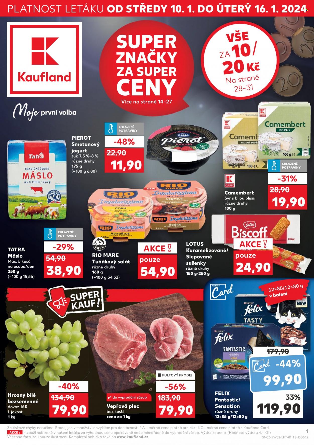 Leták Kaufland - 10.1.2024 - 16.1.2024. Strana 1