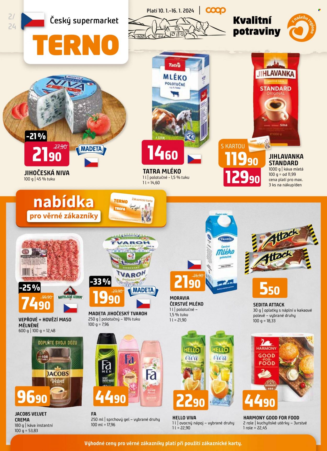 Leták coop TERNO - 10.1.2024 - 16.1.2024. Strana 16