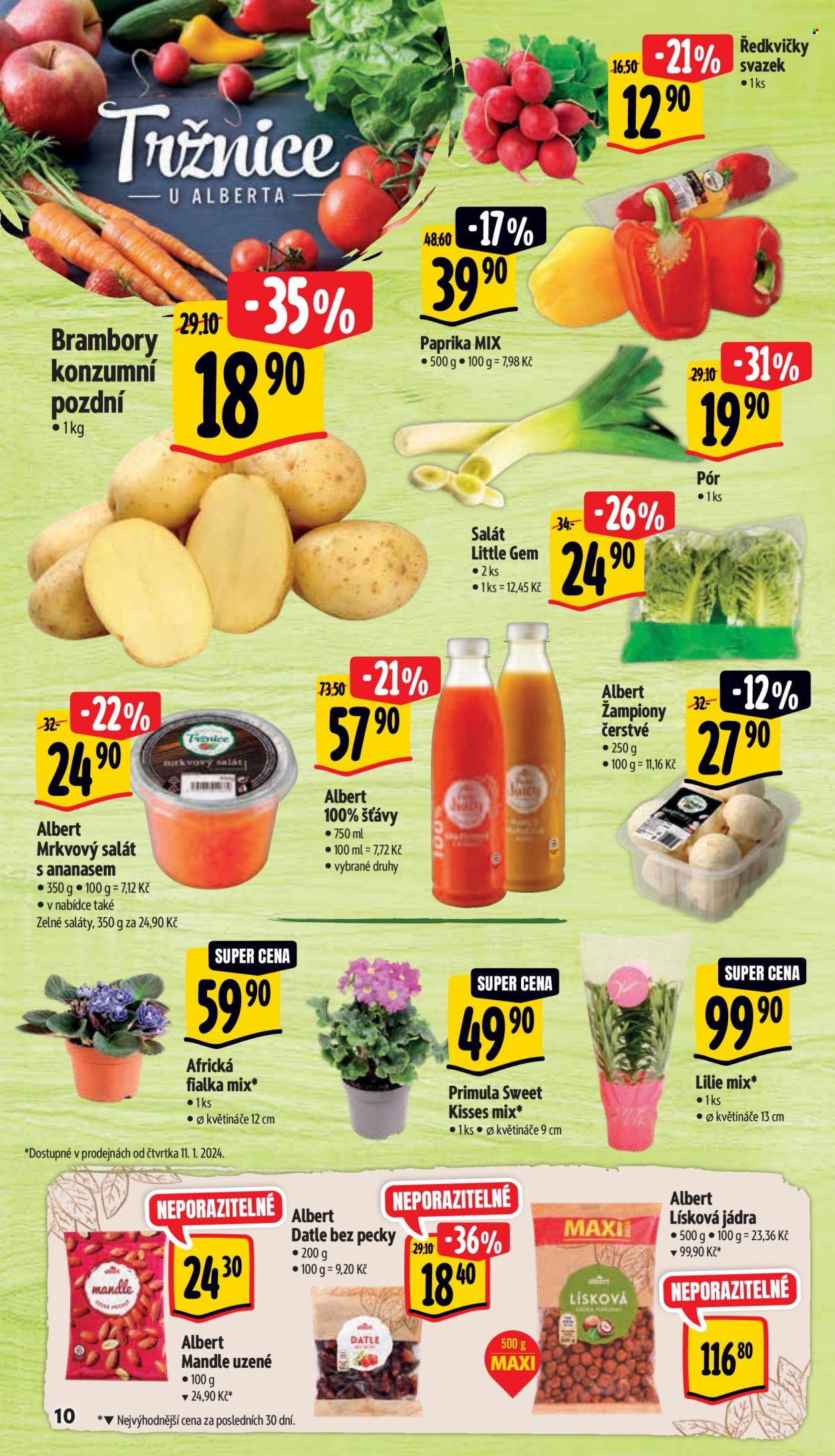Leták Albert Supermarket - 10.1.2024 - 16.1.2024. Strana 10