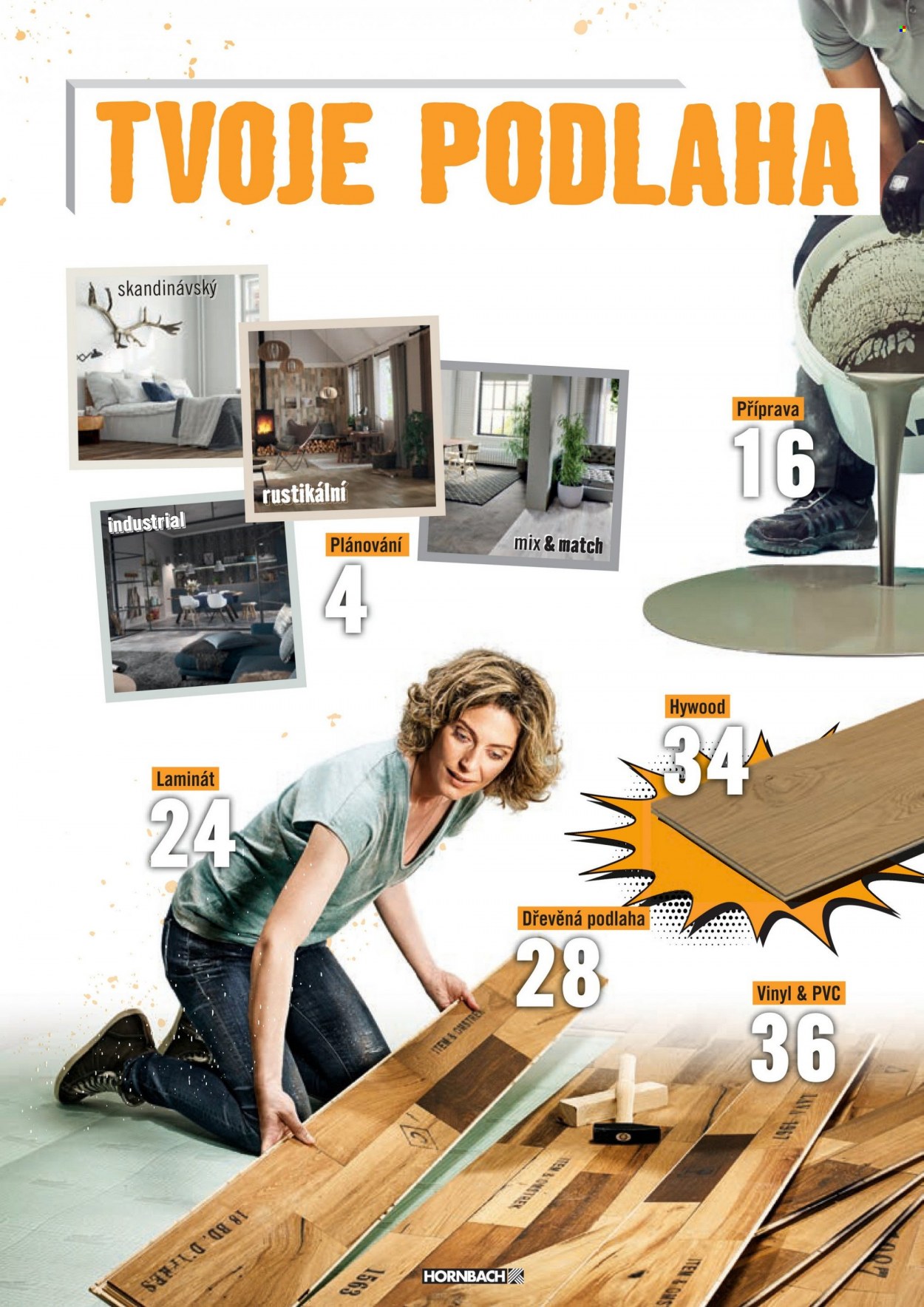 Leták HORNBACH. Strana 2