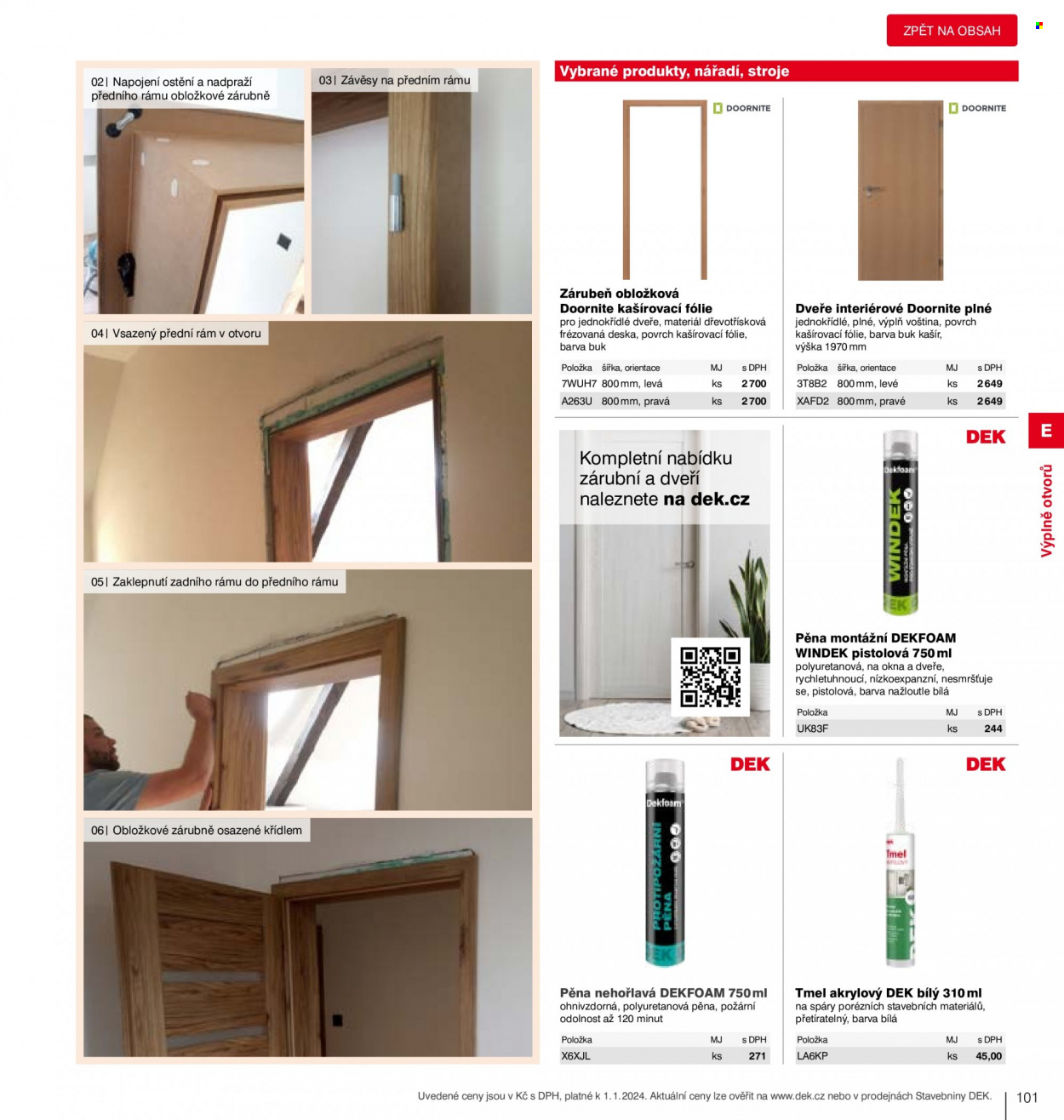 Leták DEK. Strana 103