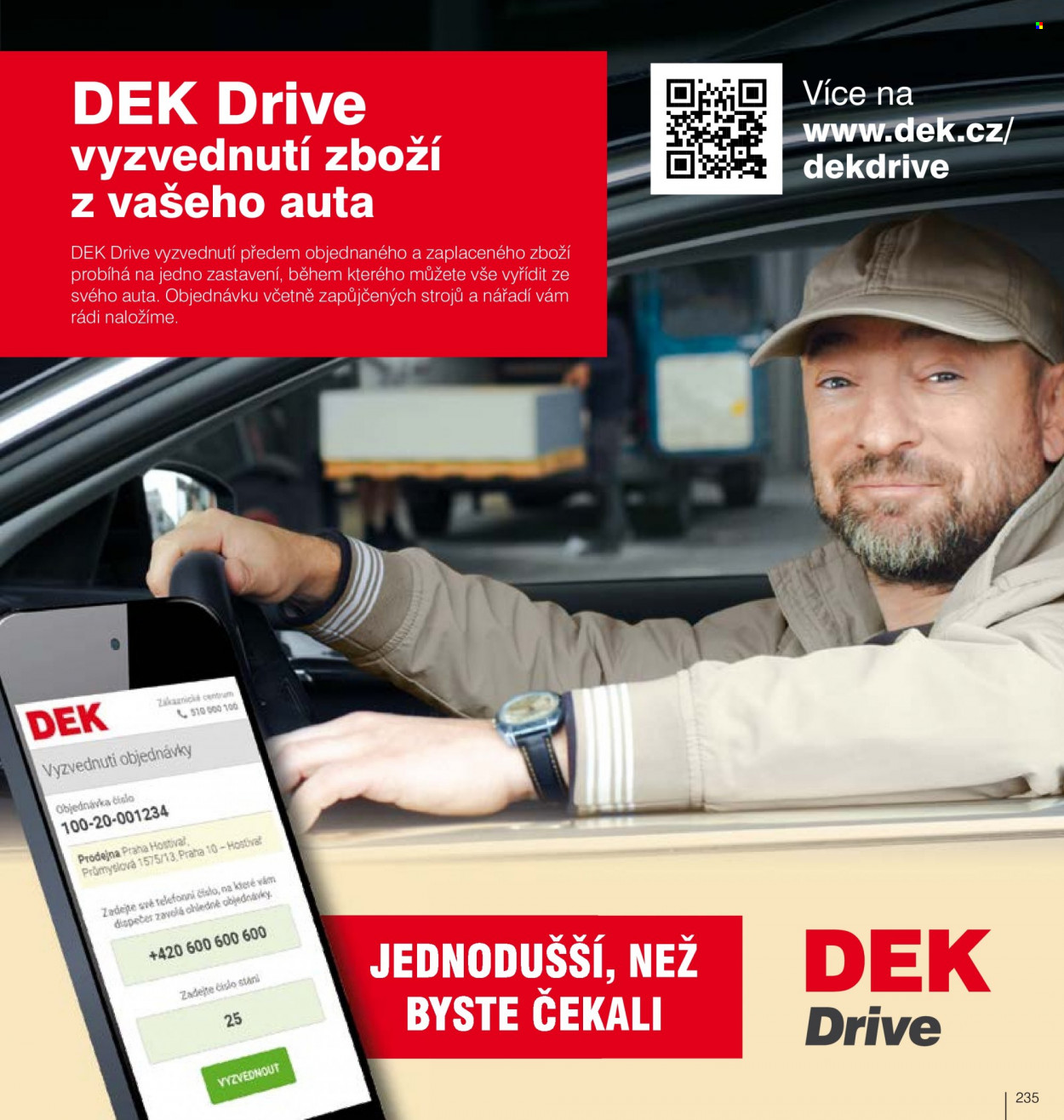 Leták DEK. Strana 237