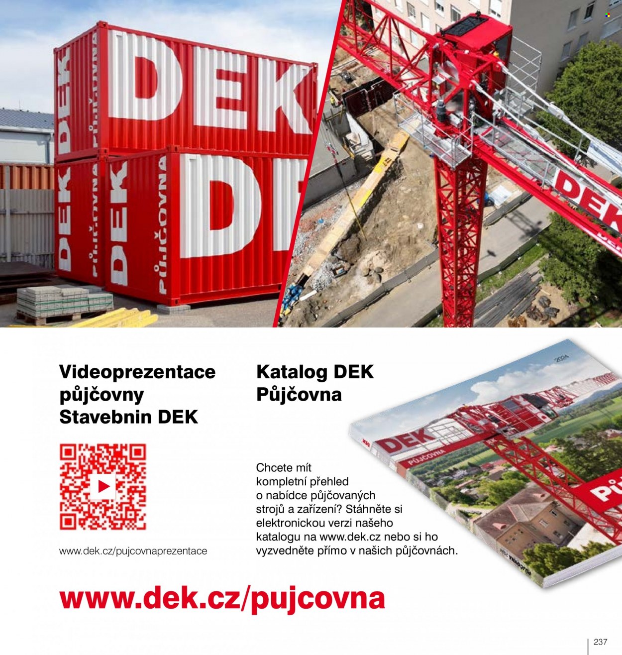 Leták DEK. Strana 239