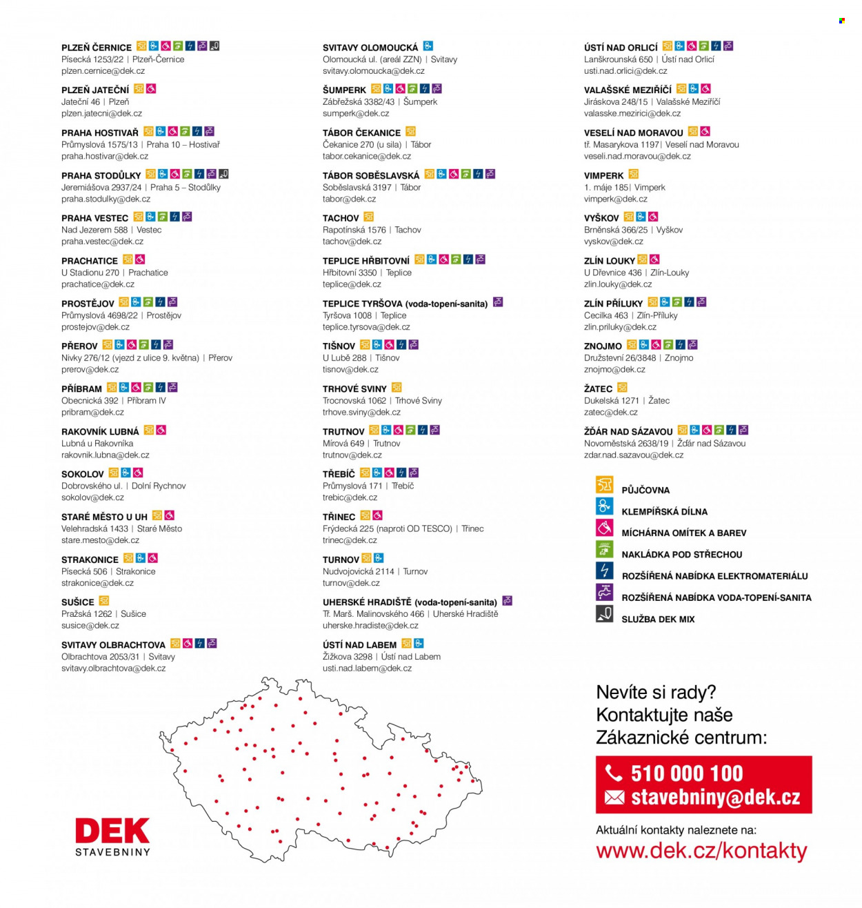 Leták DEK. Strana 243