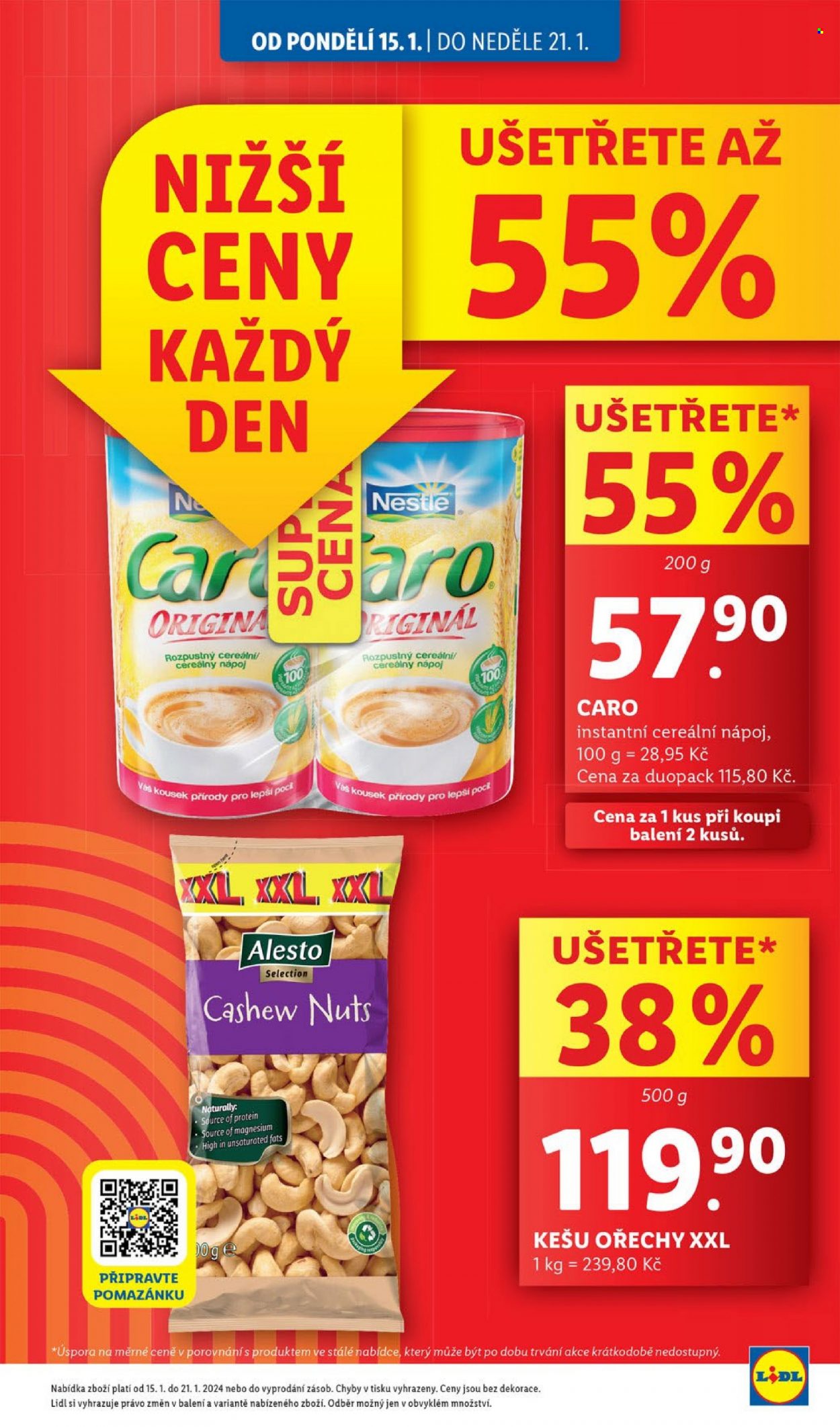 Leták Lidl - 15.1.2024 - 21.1.2024. Strana 3