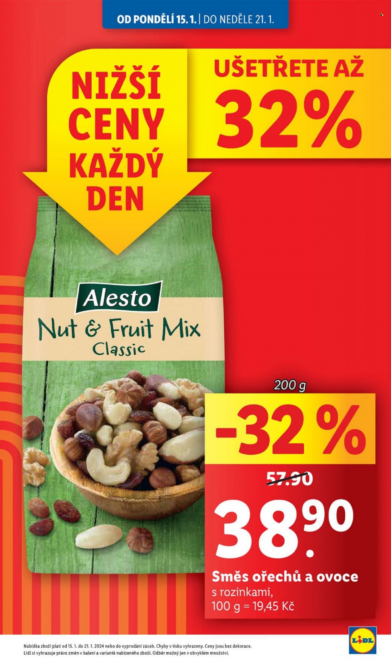 Leták Lidl - 15.1.2024 - 21.1.2024. Strana 9