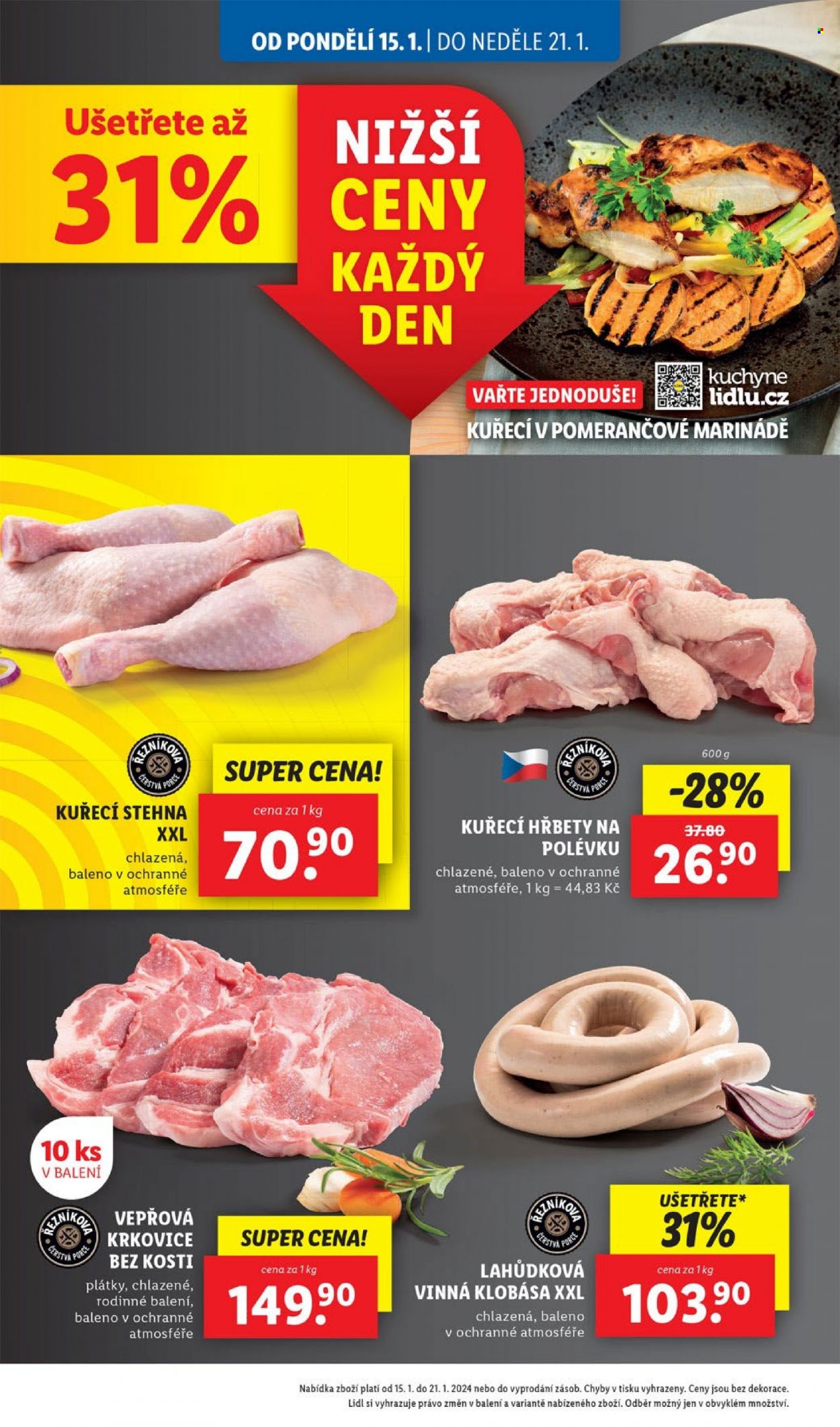 Leták Lidl - 15.1.2024 - 21.1.2024. Strana 12