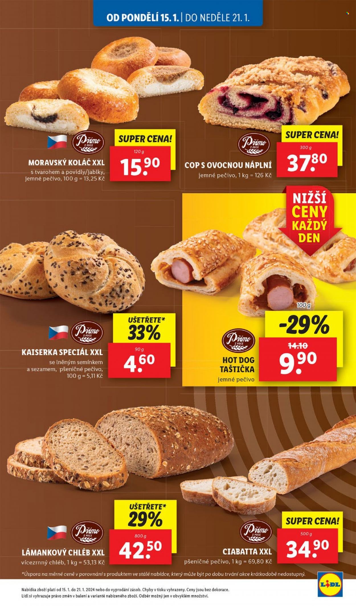 Leták Lidl - 15.1.2024 - 21.1.2024. Strana 13