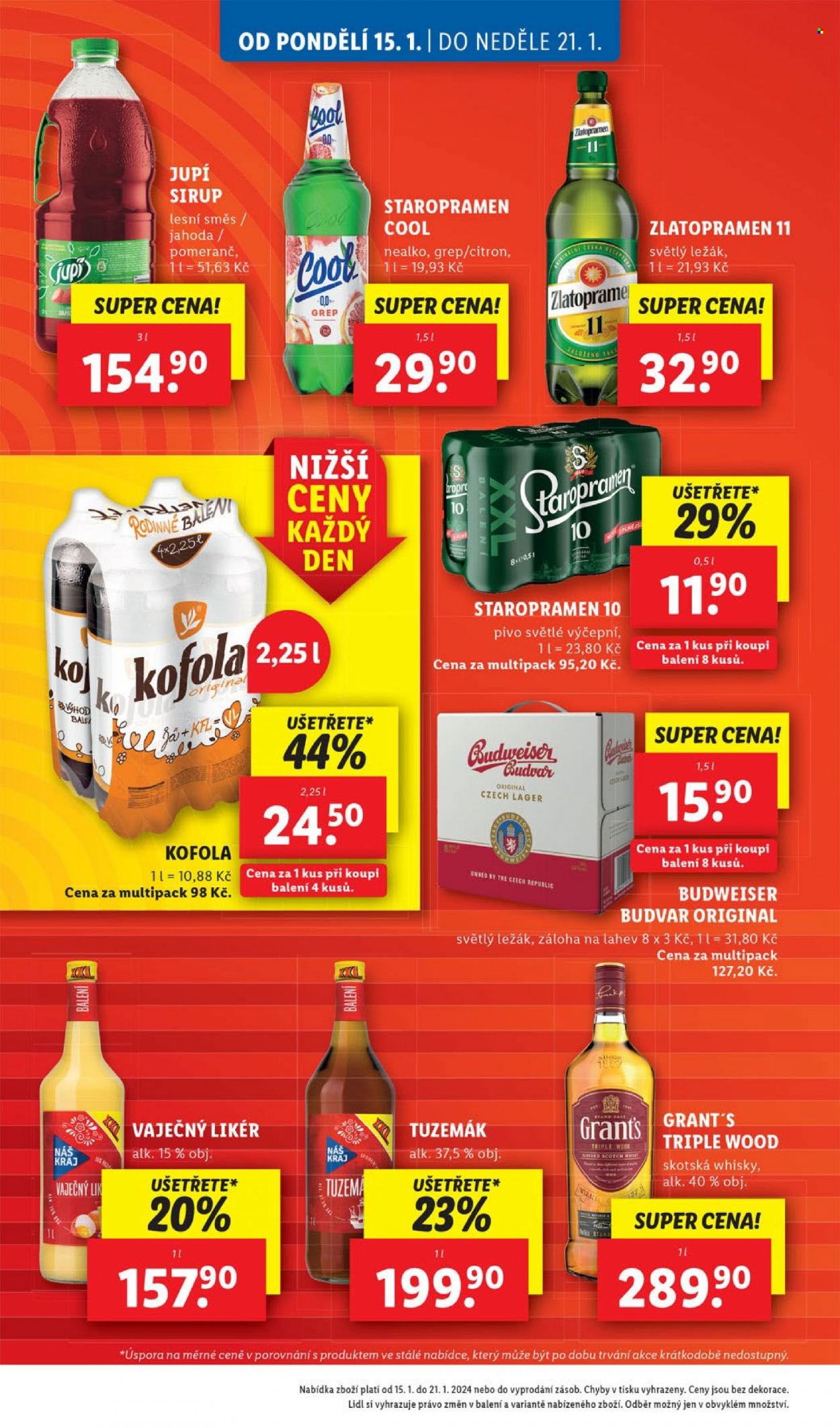 Leták Lidl - 15.1.2024 - 21.1.2024. Strana 24