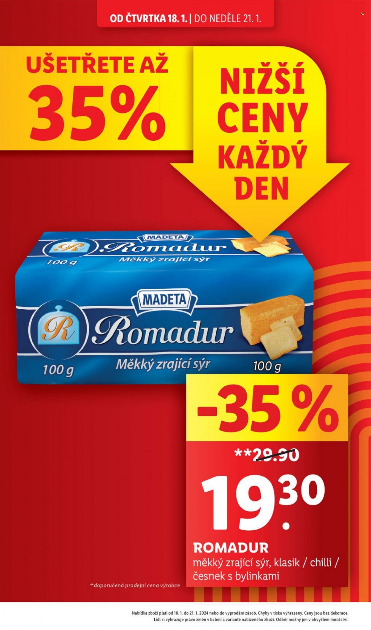 Leták Lidl - 18.1.2024 - 21.1.2024. Strana 8