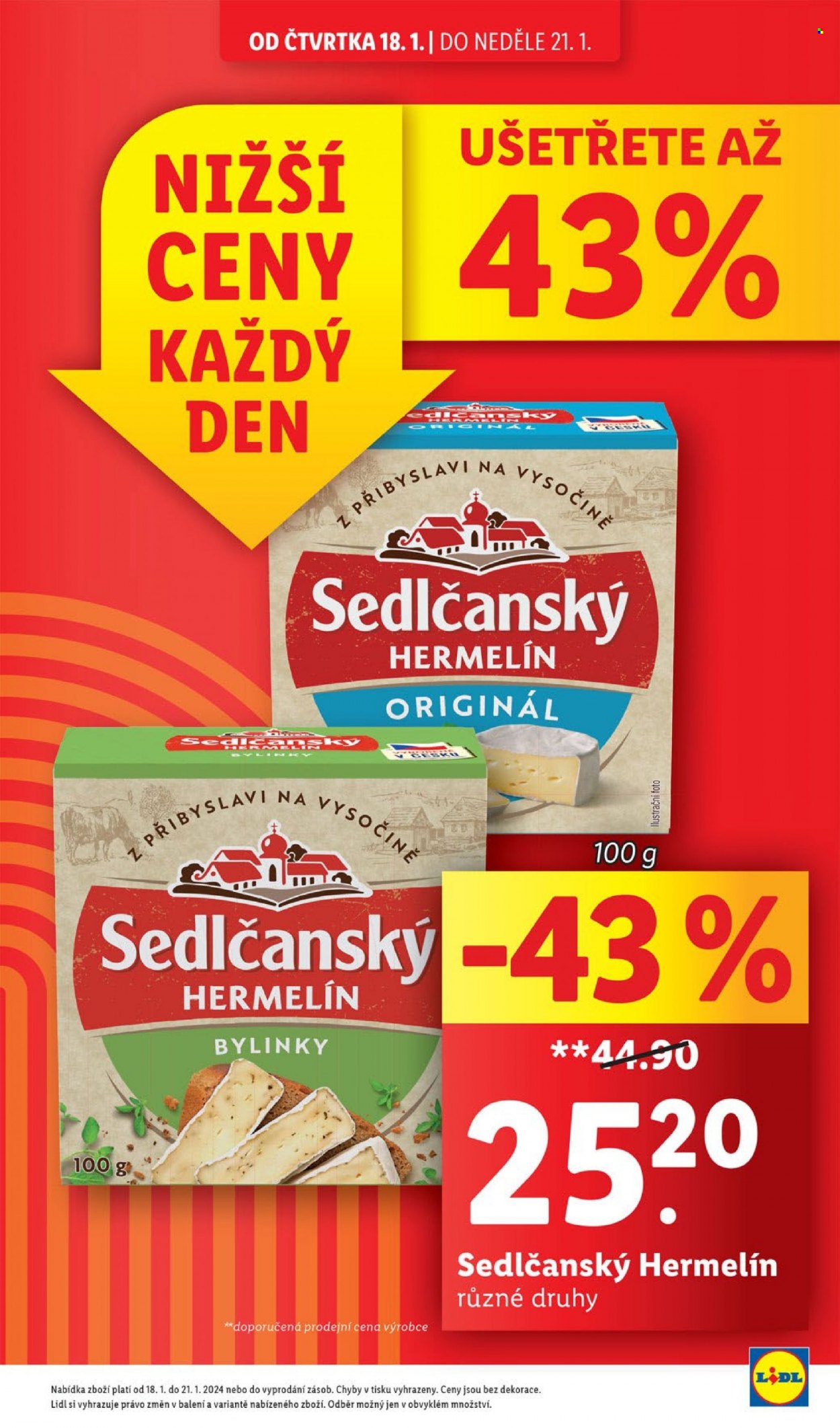 Leták Lidl - 18.1.2024 - 21.1.2024. Strana 9