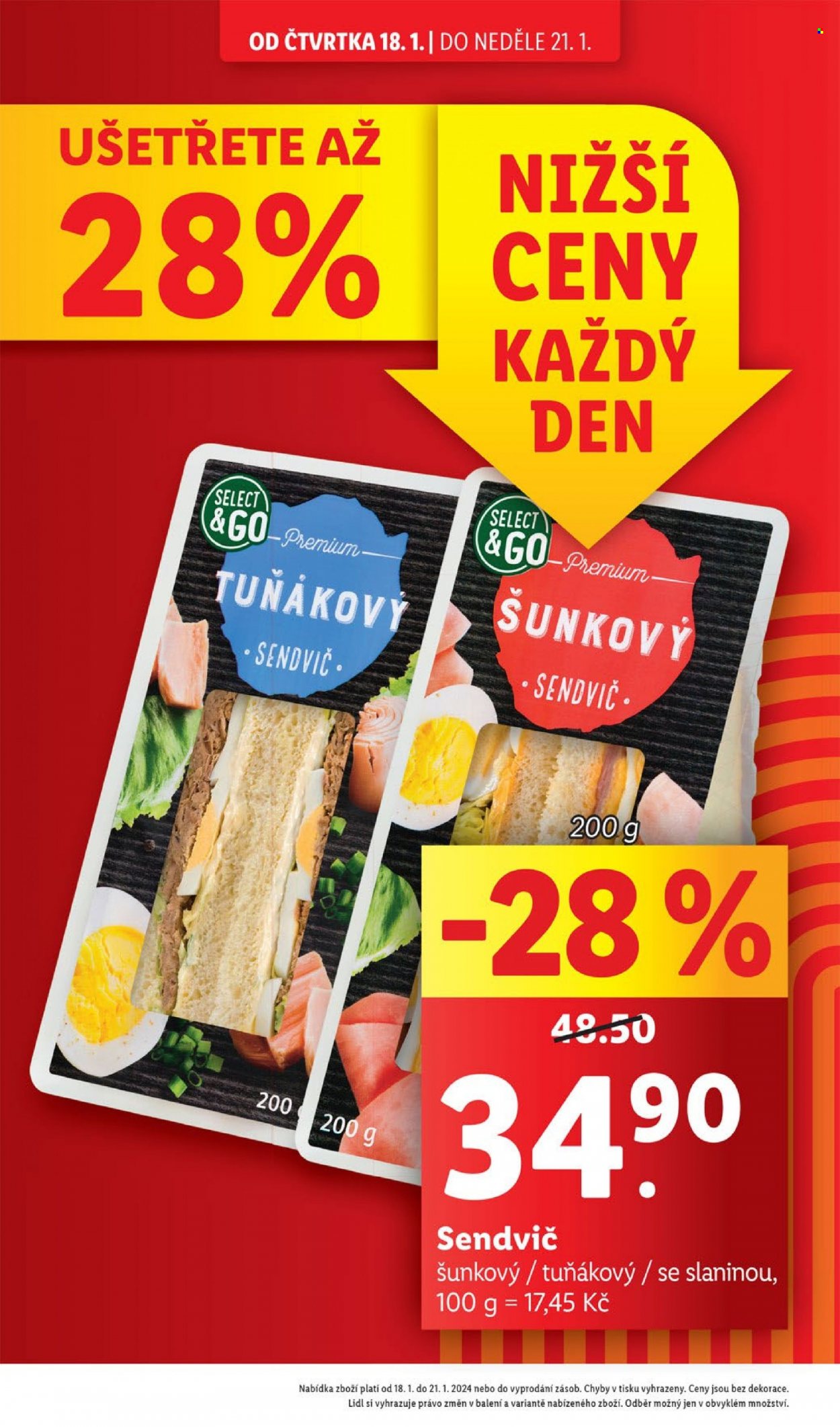 Leták Lidl - 18.1.2024 - 21.1.2024. Strana 10