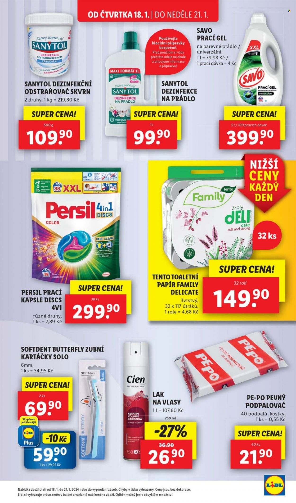 Leták Lidl - 18.1.2024 - 21.1.2024. Strana 25