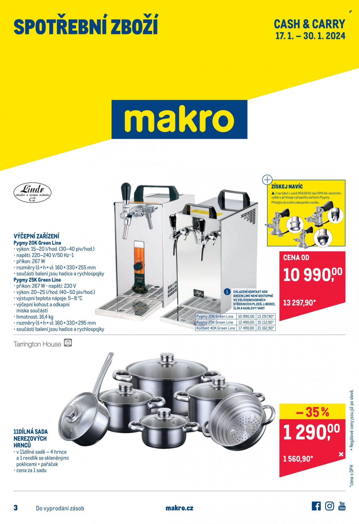 Leták MAKRO - 17.1.2024 - 30.1.2024. Strana 1