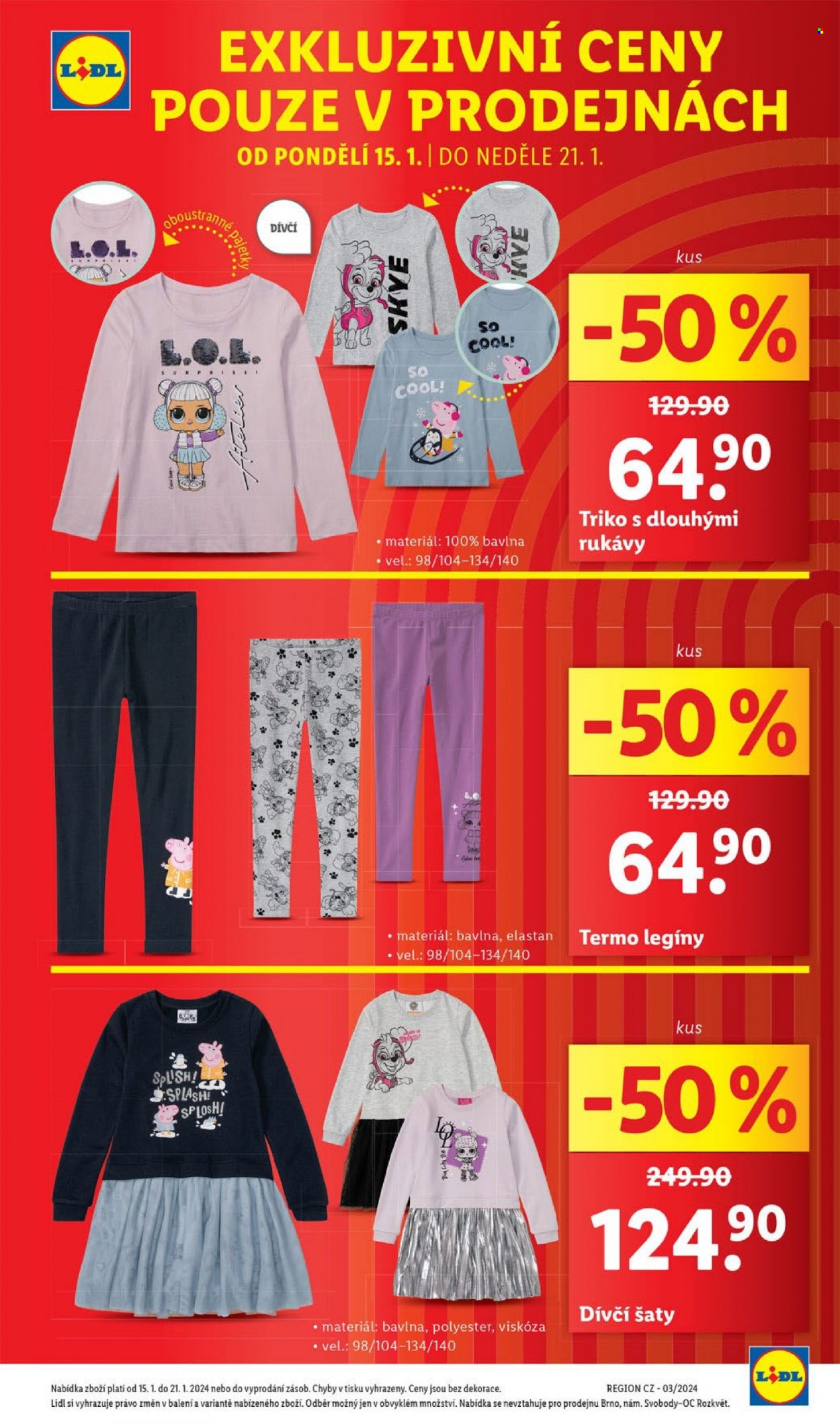 Leták Lidl - 15.1.2024 - 21.1.2024. Strana 3