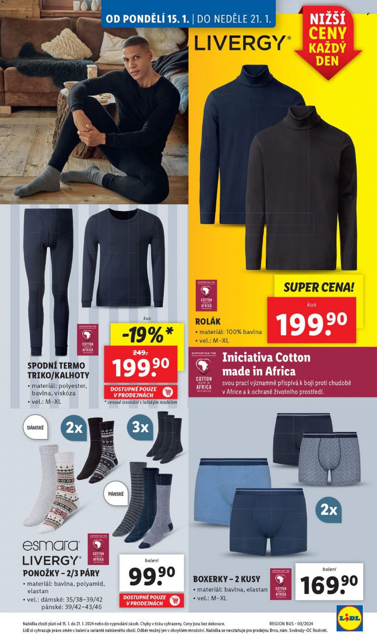 Leták Lidl - 15.1.2024 - 21.1.2024. Strana 9