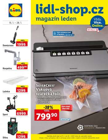 Leták Lidl - 15.1.2024 - 28.1.2024.
