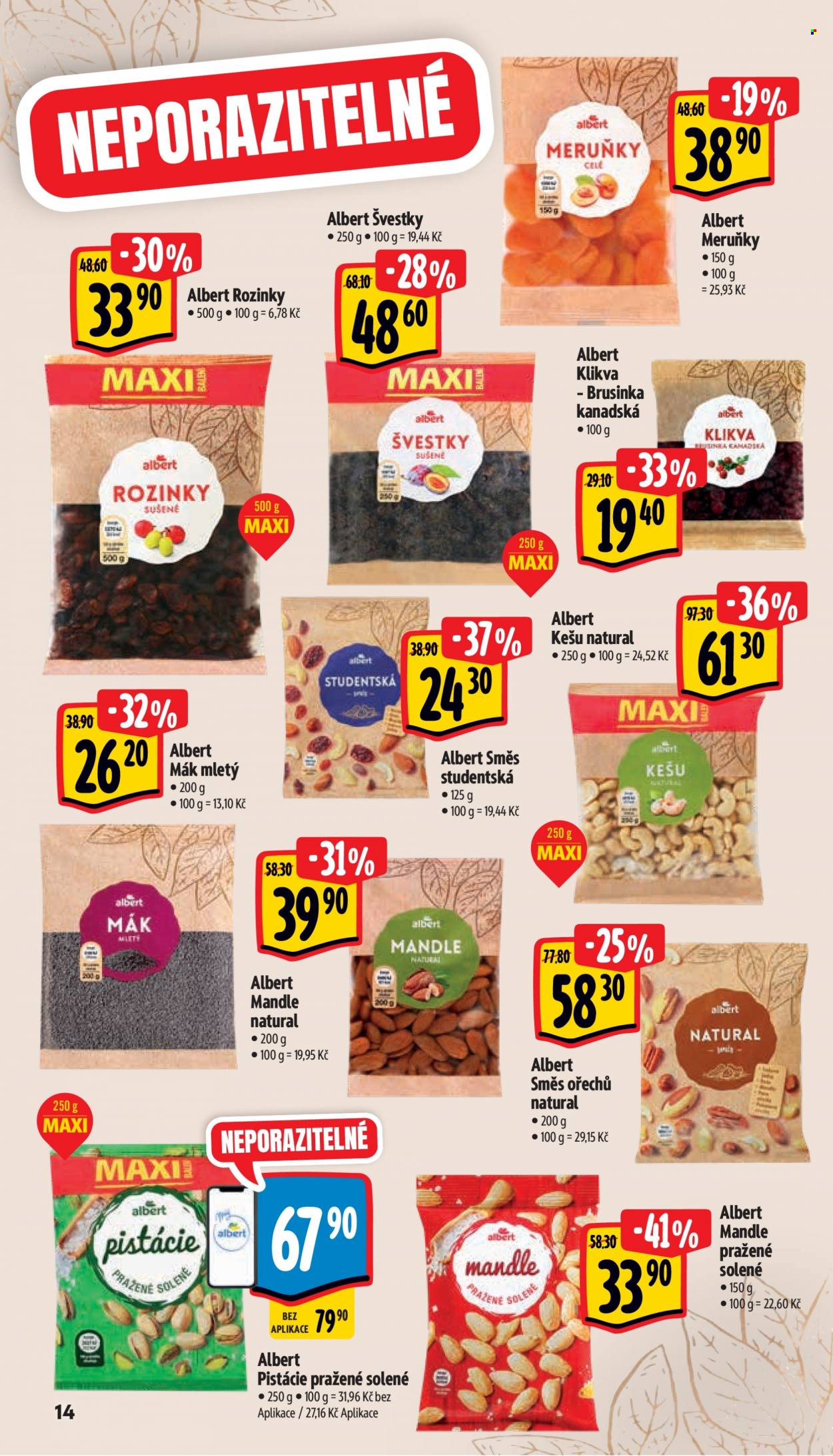 Leták Albert Supermarket - 17.1.2024 - 23.1.2024. Strana 14
