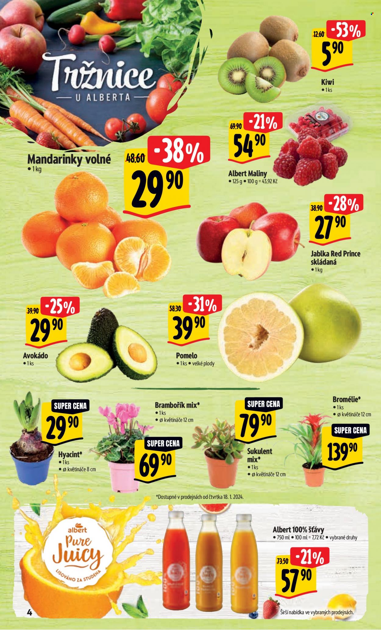 Leták Albert Hypermarket - 17.1.2024 - 23.1.2024. Strana 4