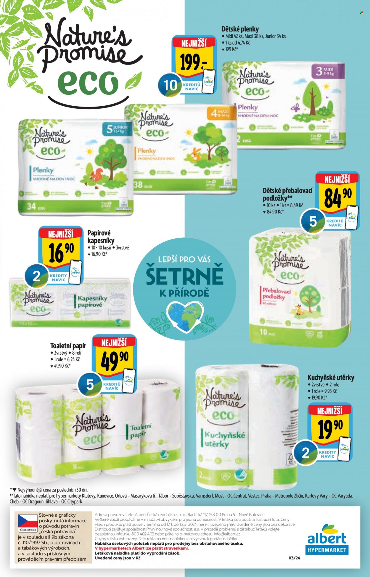Leták Albert Hypermarket - 17.1.2024 - 13.2.2024. Strana 25