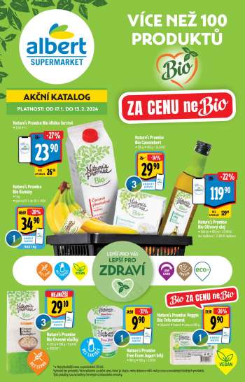 Leták Albert Supermarket - 17.1.2024 - 13.2.2024.