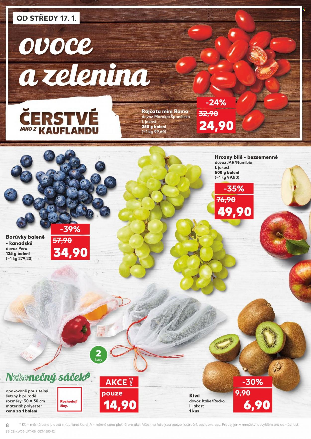 Leták Kaufland - 17.1.2024 - 23.1.2024. Strana 8