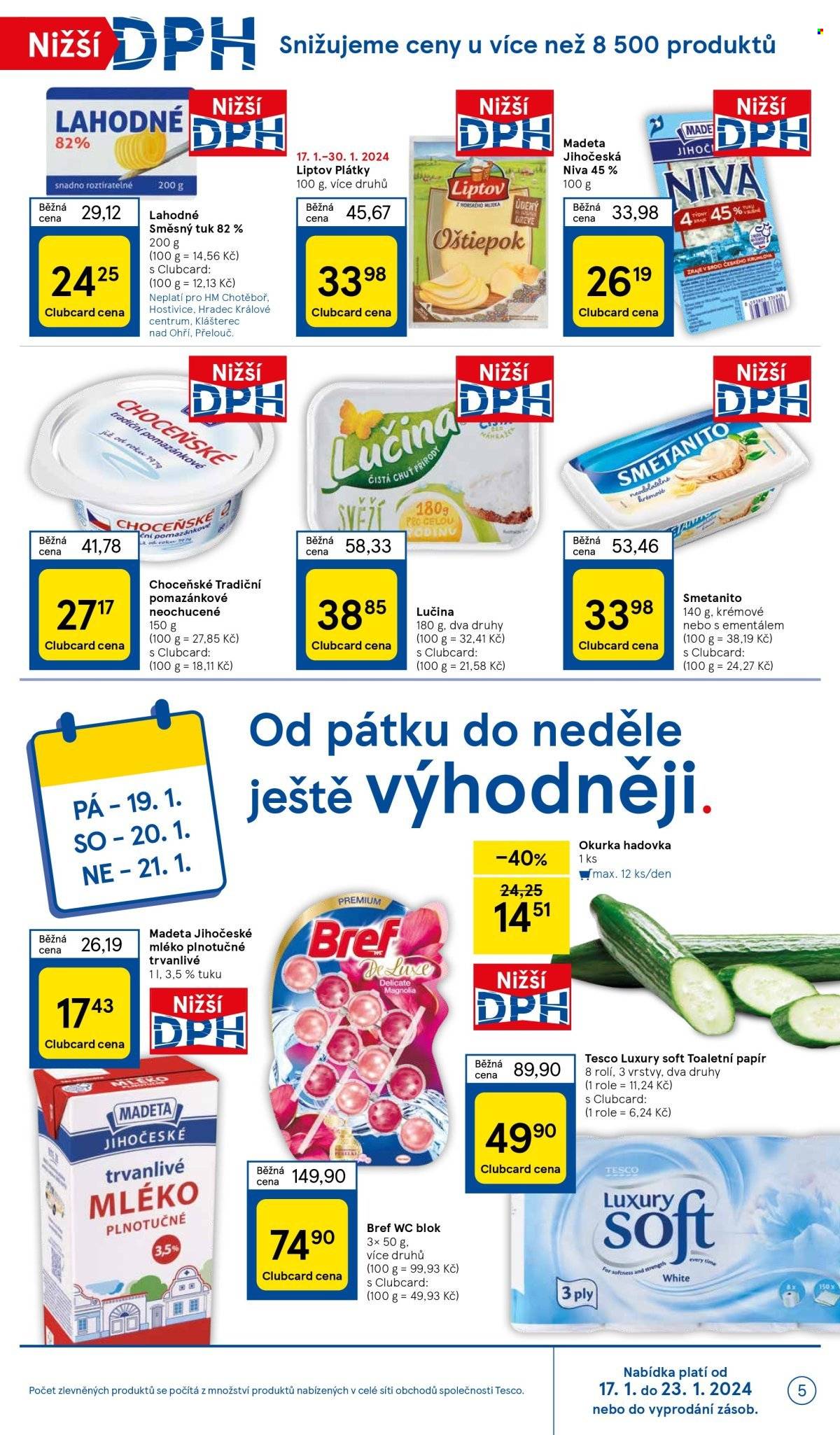 Leták TESCO - 17.1.2024 - 23.1.2024. Strana 5