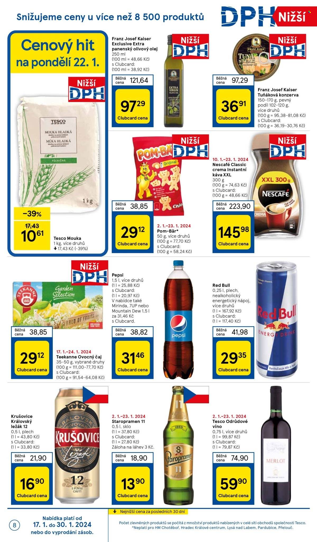 Leták TESCO - 17.1.2024 - 23.1.2024. Strana 8