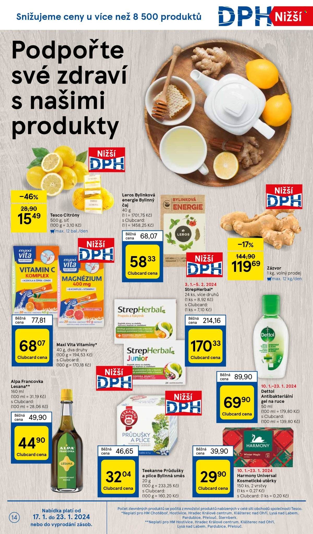 Leták TESCO - 17.1.2024 - 23.1.2024. Strana 14