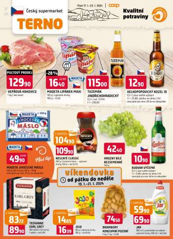 Leták coop TERNO - 17.1.2024 - 23.1.2024.