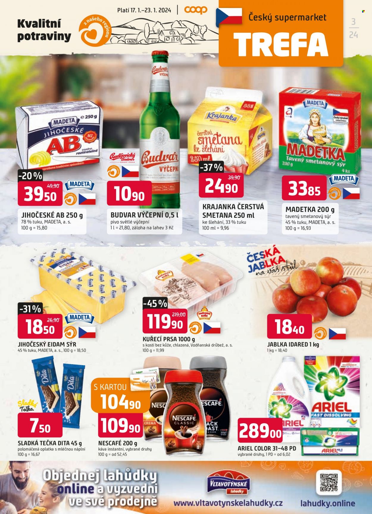 Leták TREFA coop - 17.1.2024 - 23.1.2024. Strana 1
