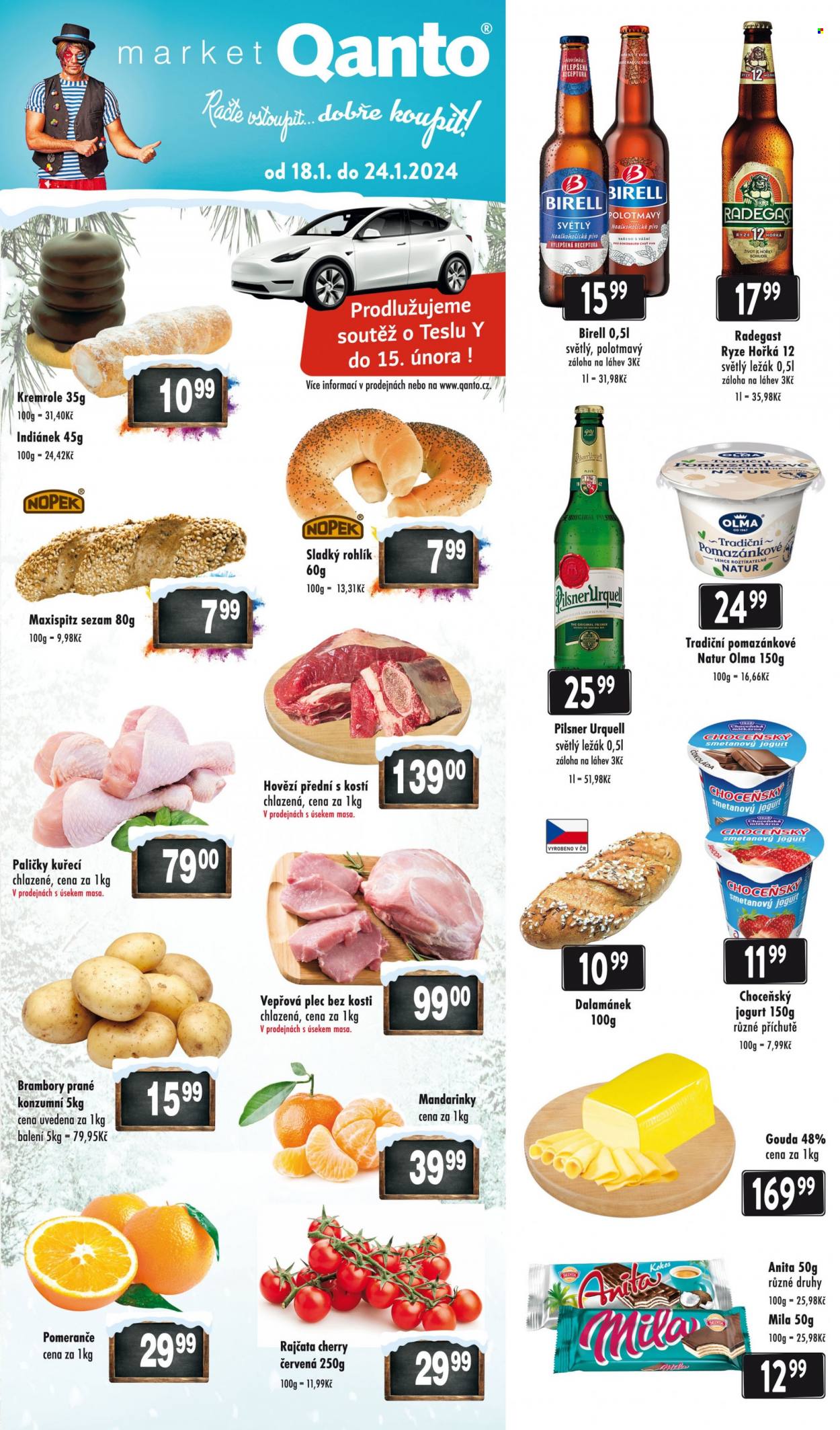 Leták Qanto market - 18.1.2024 - 24.1.2024. Strana 1