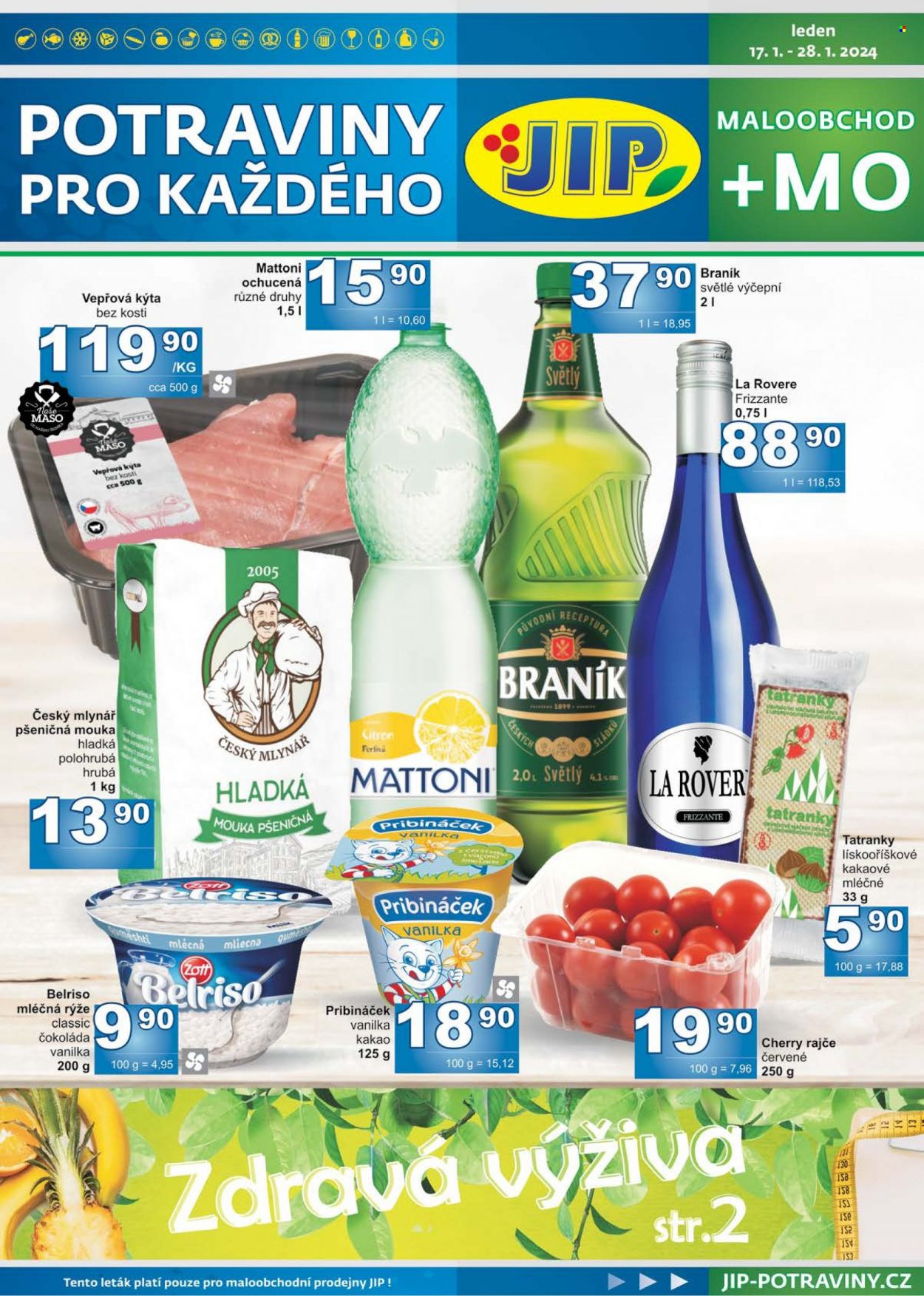 Leták JIP - 17.1.2024 - 28.1.2024. Strana 1